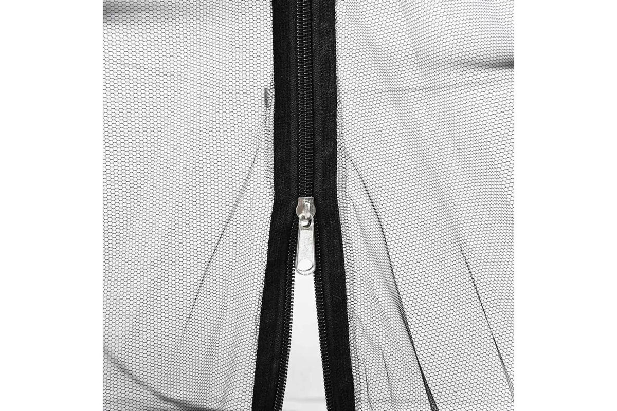 Vidaxl Mosquito Net For Outdoor 220 Mesh Black 300x300x250 Cm-7