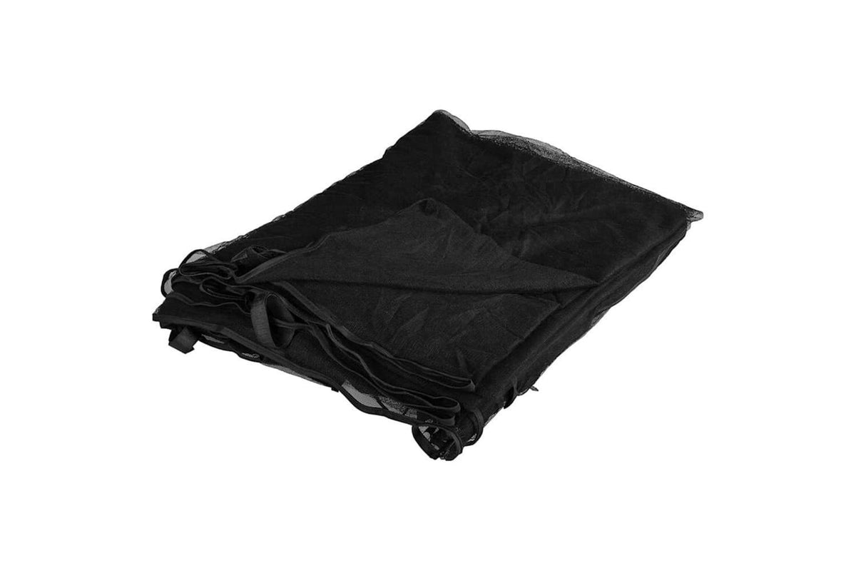 Vidaxl Mosquito Net For Outdoor 220 Mesh Black 300x300x200 Cm-3