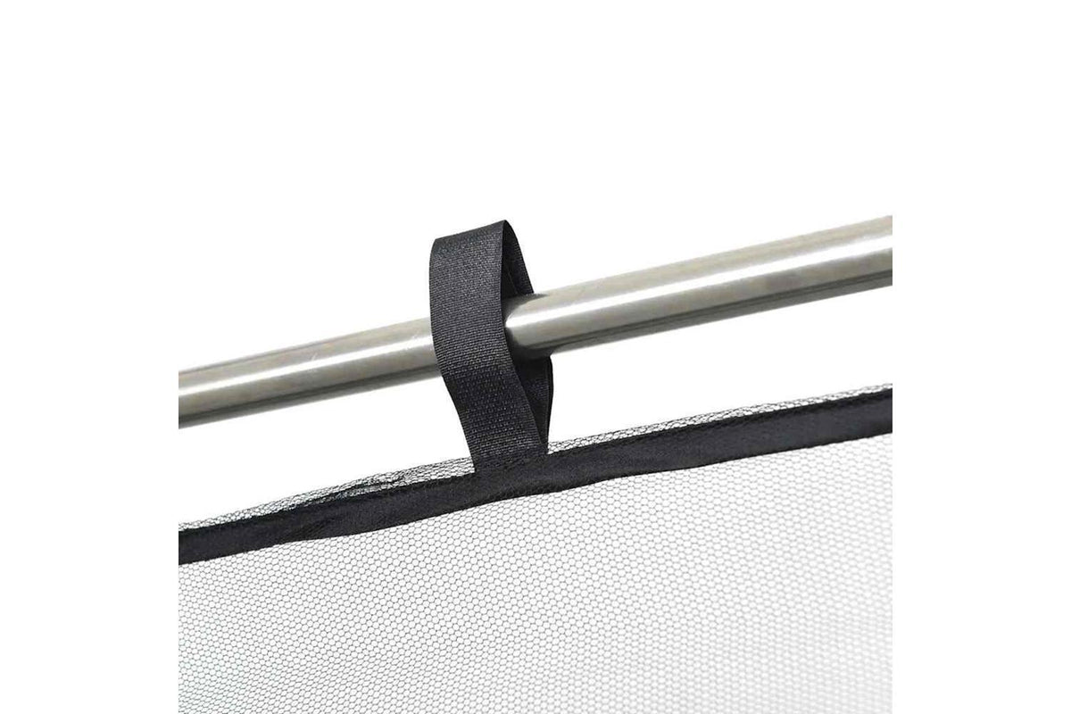 Vidaxl Mosquito Net For Outdoor 220 Mesh Black 300x300x200 Cm-8