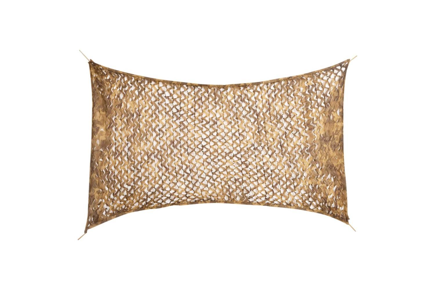 Vidaxl Camouflage Net With Storage Bag 292x213 Cm Sand