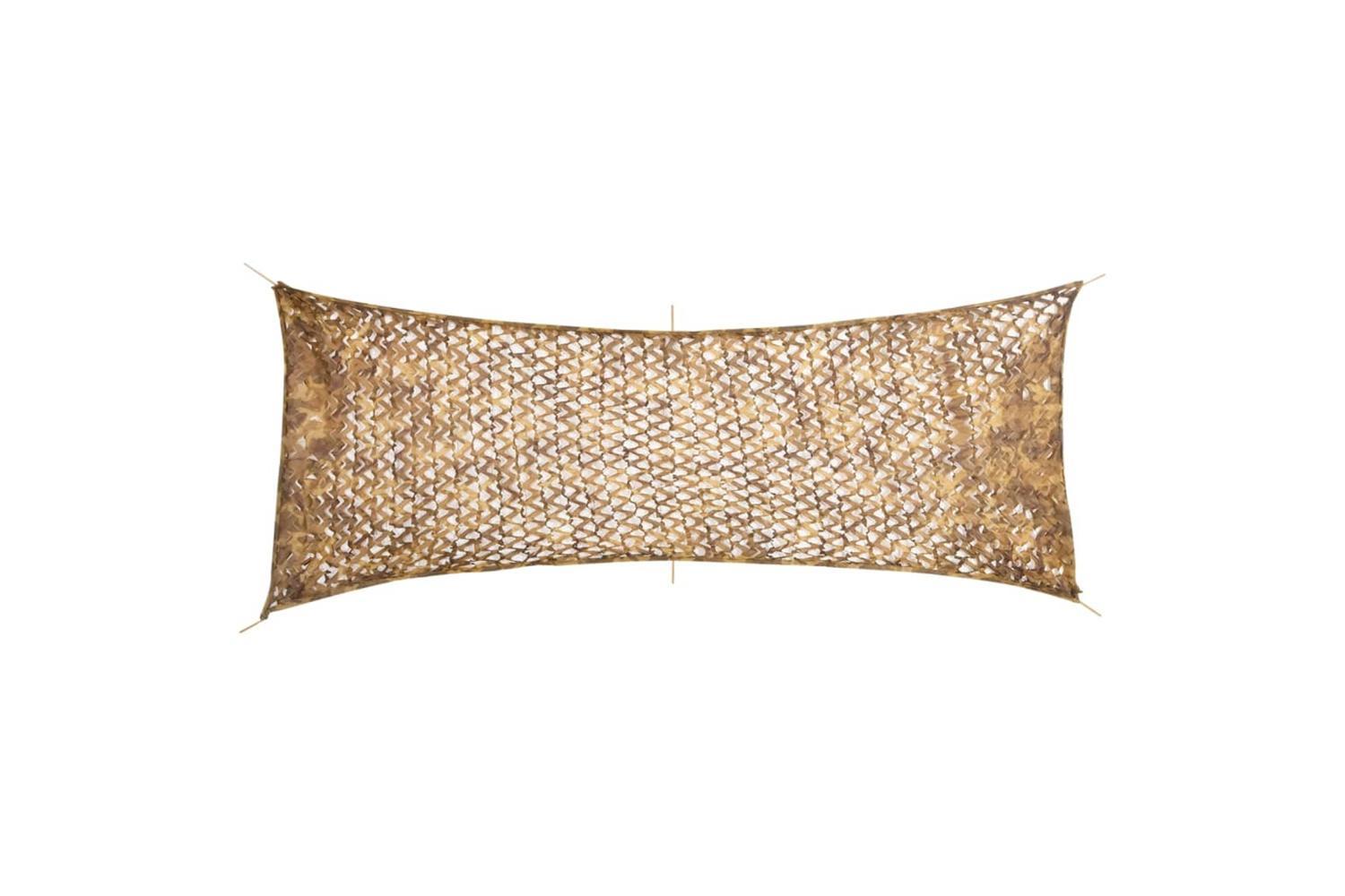 Vidaxl Camouflage Net With Storage Bag 525x205 Cm Sand