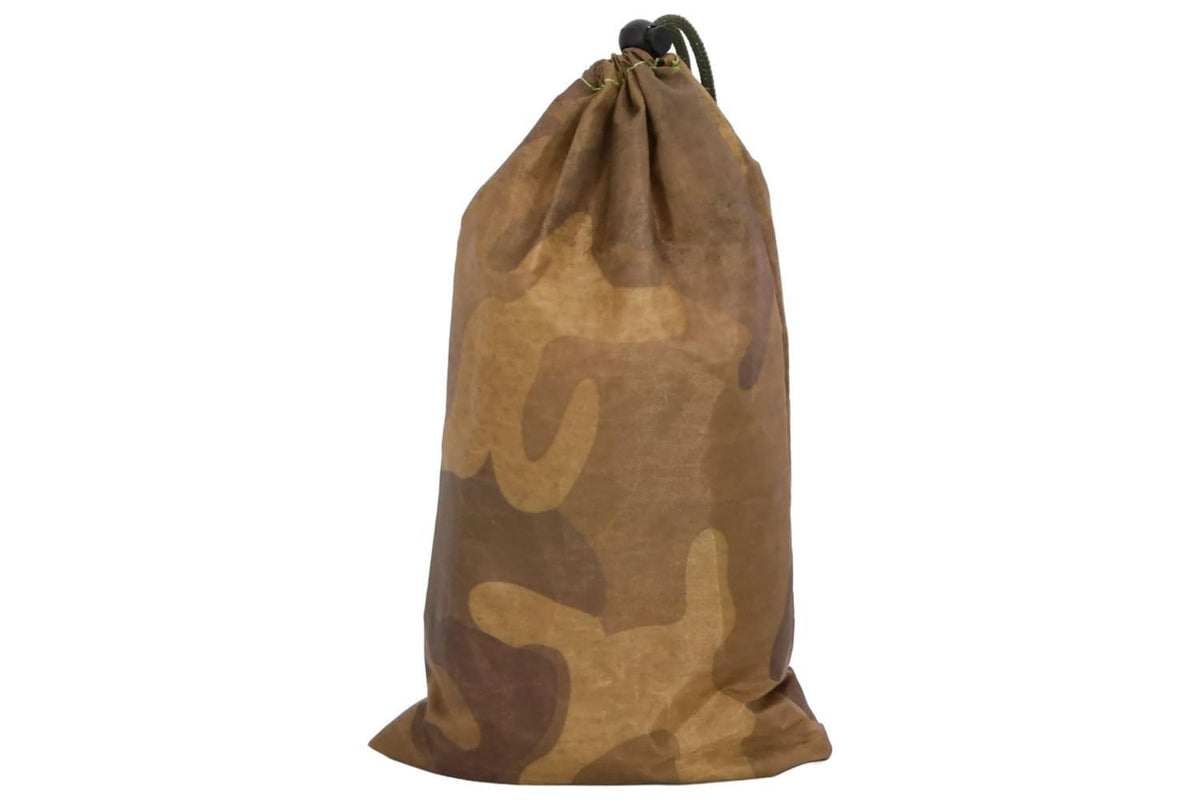 Vidaxl Camouflage Net With Storage Bag 316x296 Cm Sand-4