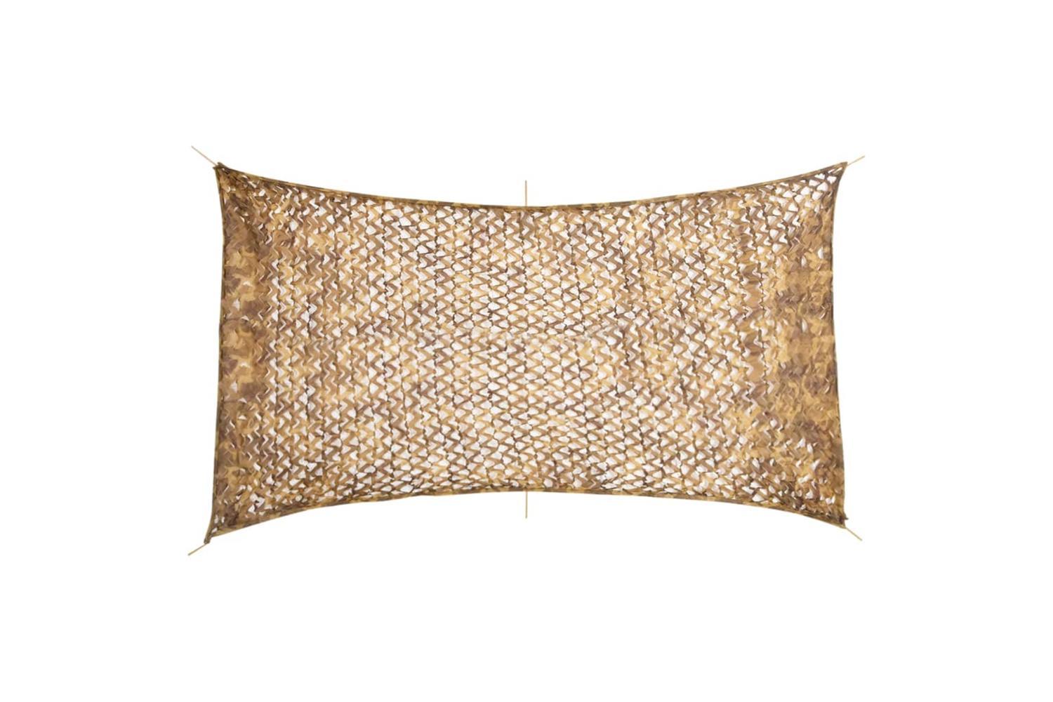 Vidaxl Camouflage Net With Storage Bag 506x279 Cm Sand