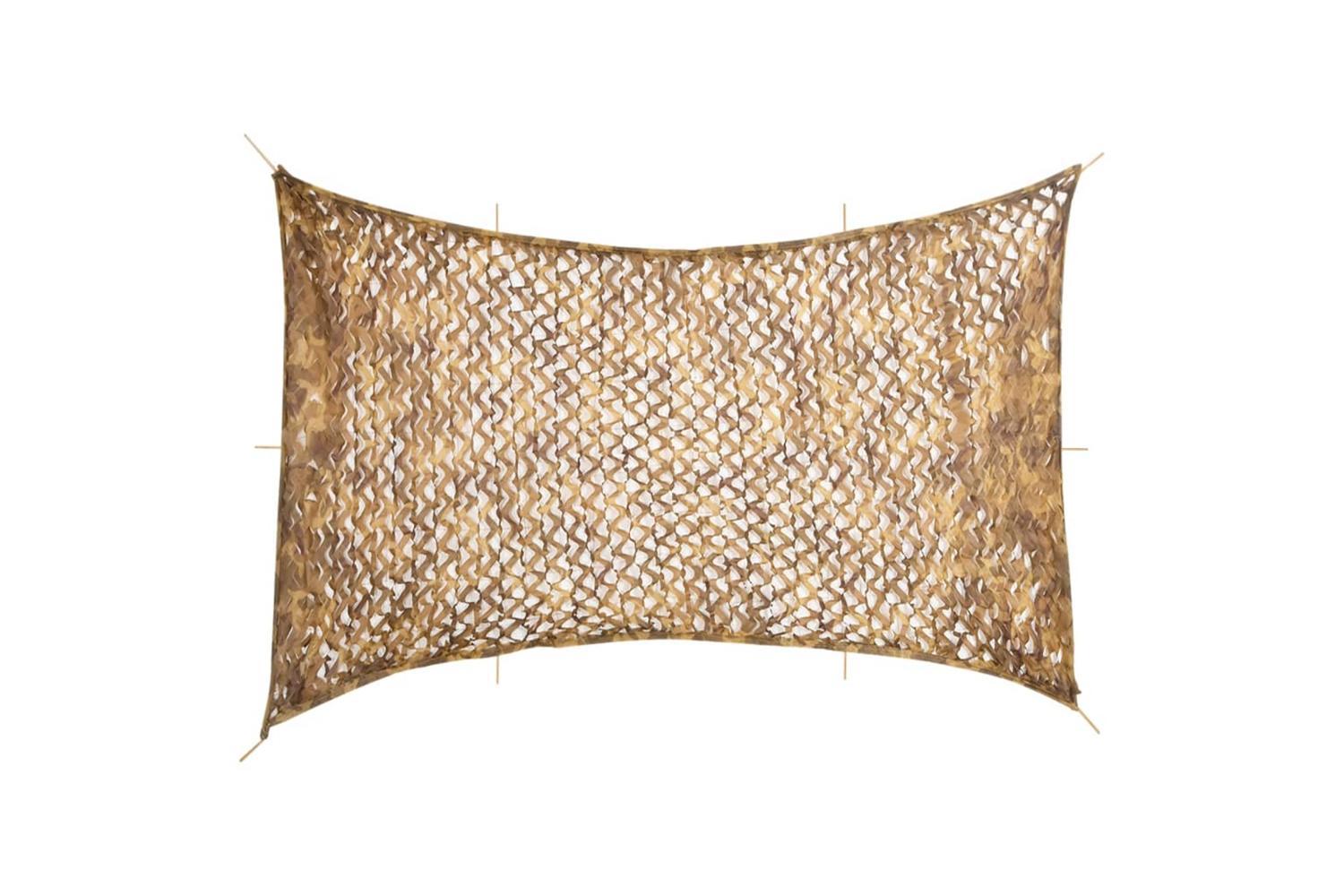 Vidaxl Camouflage Net With Storage Bag 724x515 Cm Sand
