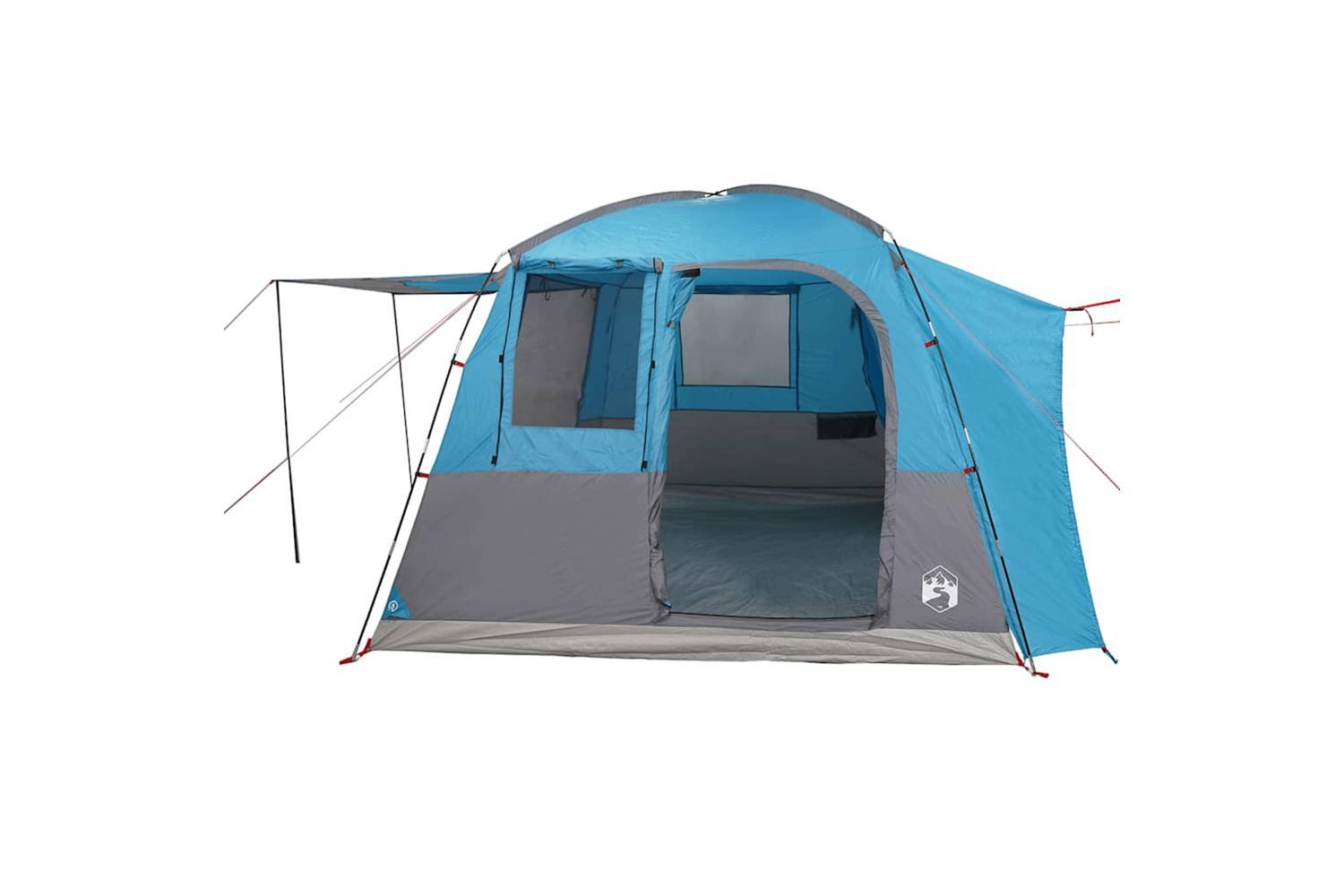 Vidaxl Car Tent 4-person Blue Waterproof-6