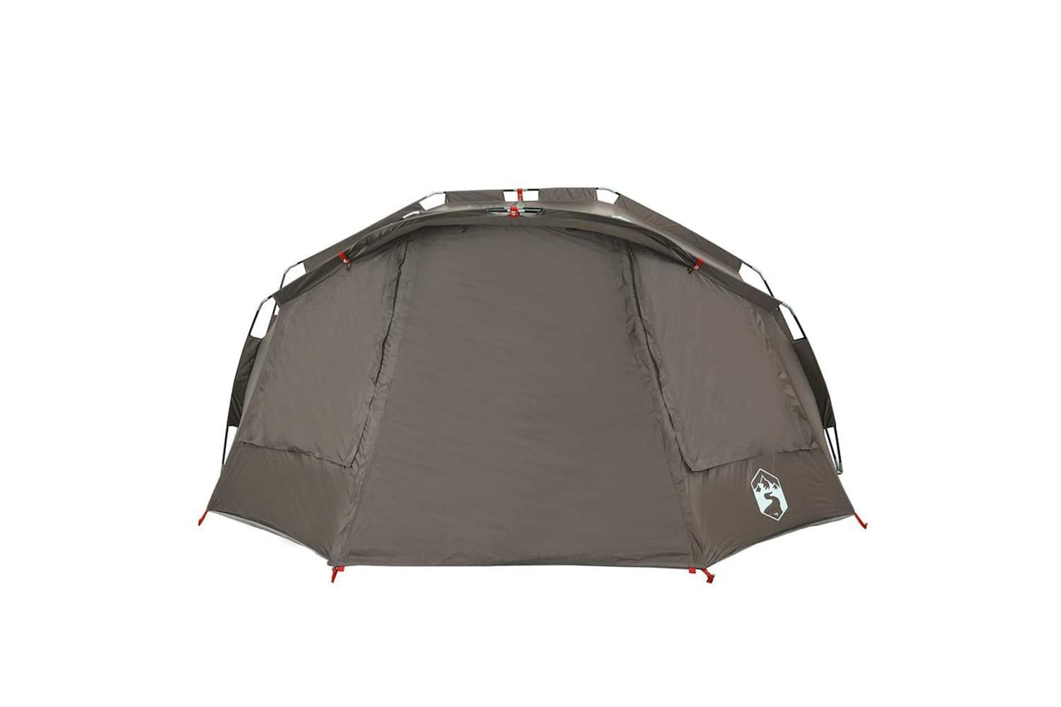 Vidaxl Fishing Tent 5-person Grey Waterproof-7