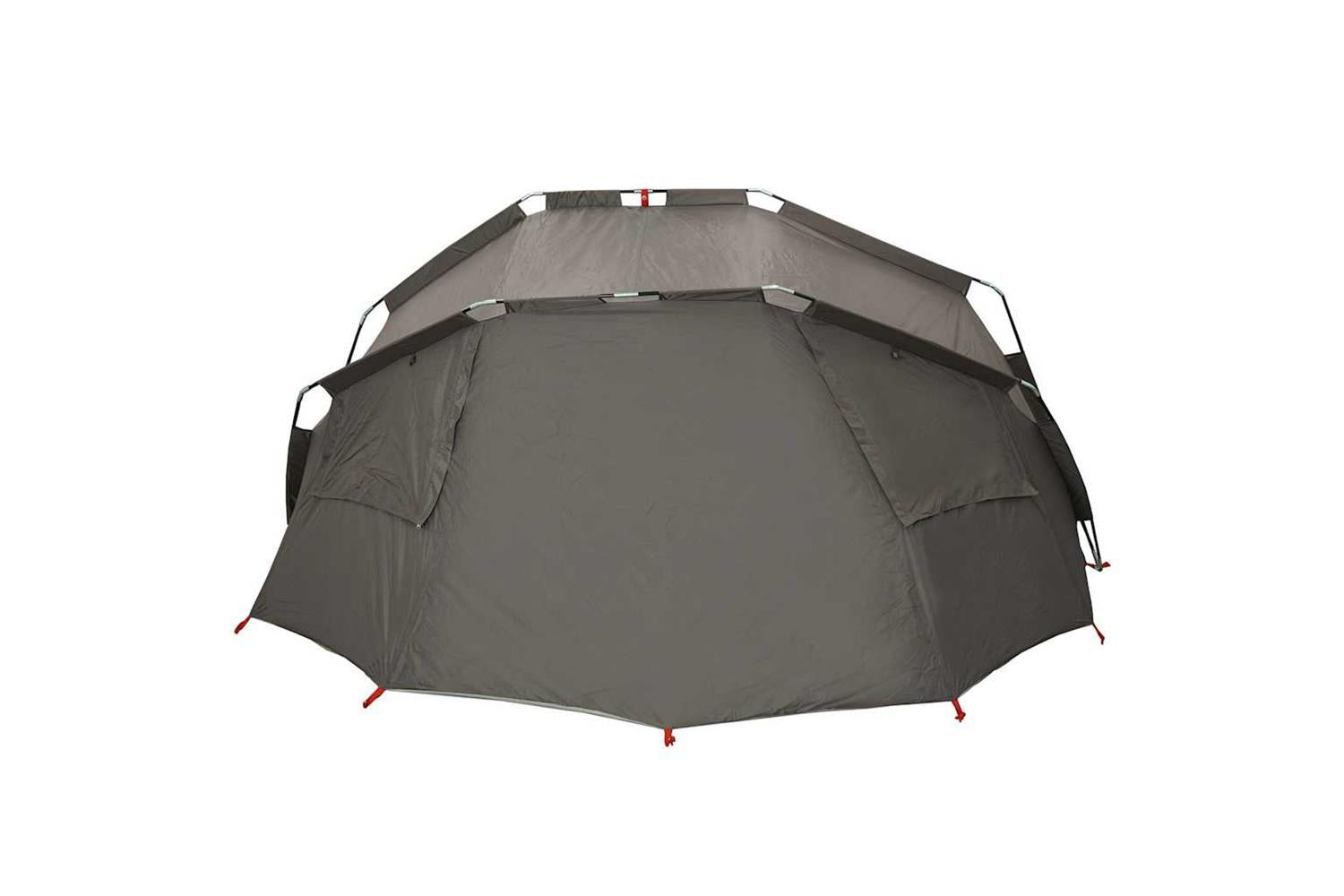 Vidaxl Fishing Tent 5-person Grey Waterproof-10