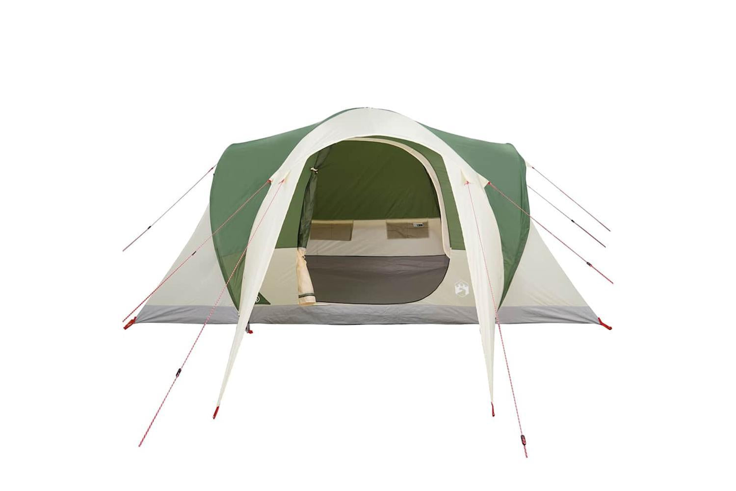 Vidaxl Family Tent Dome 6-person Green Waterproof-6