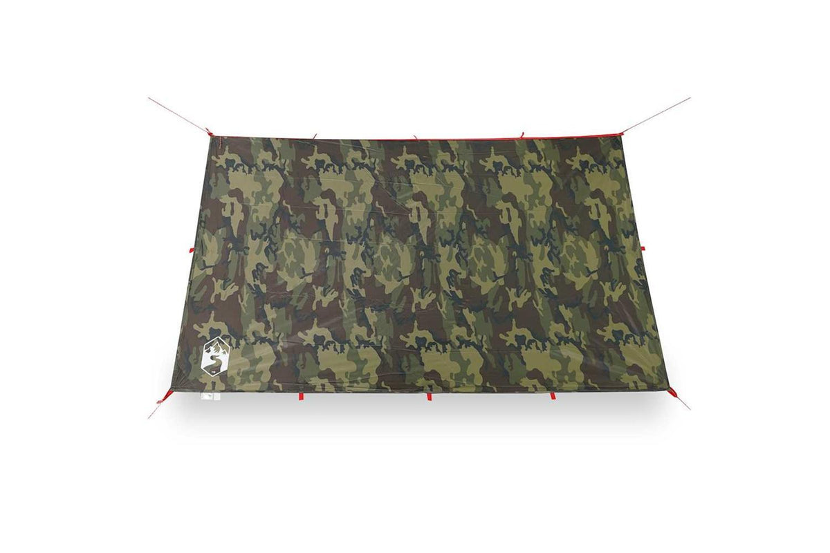 Vidaxl Camping Tarp Camouflage 306x306 Cm Waterproof-5