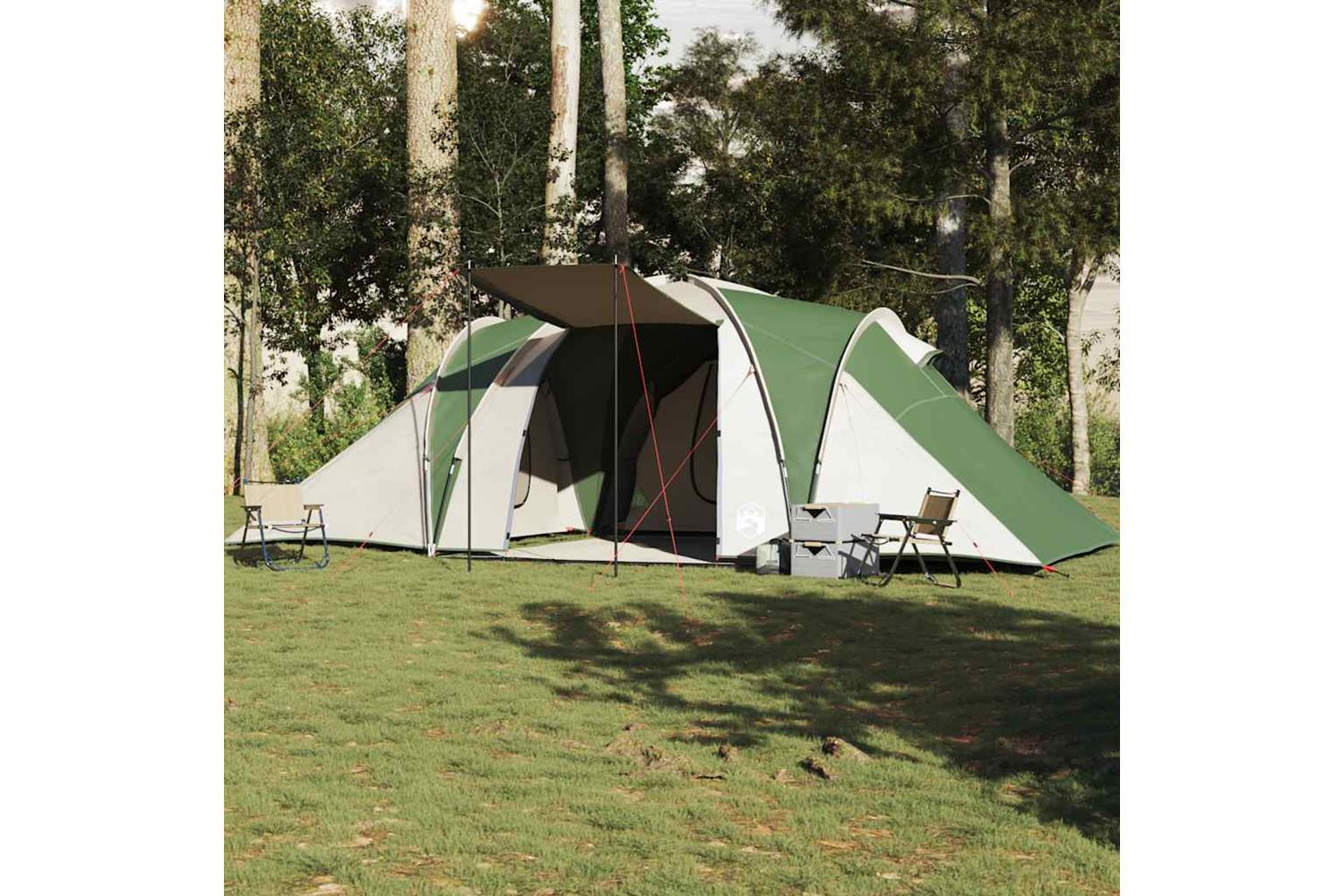 Vidaxl Family Tent Dome 6-person Green Waterproof-4