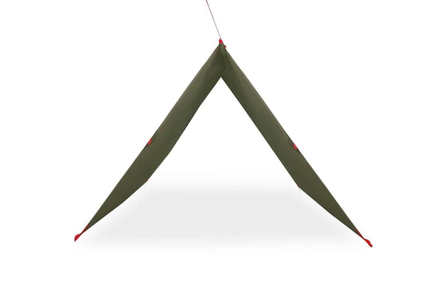 Vidaxl Camping Tarp Olive Green 451x420 Cm Waterproof-4