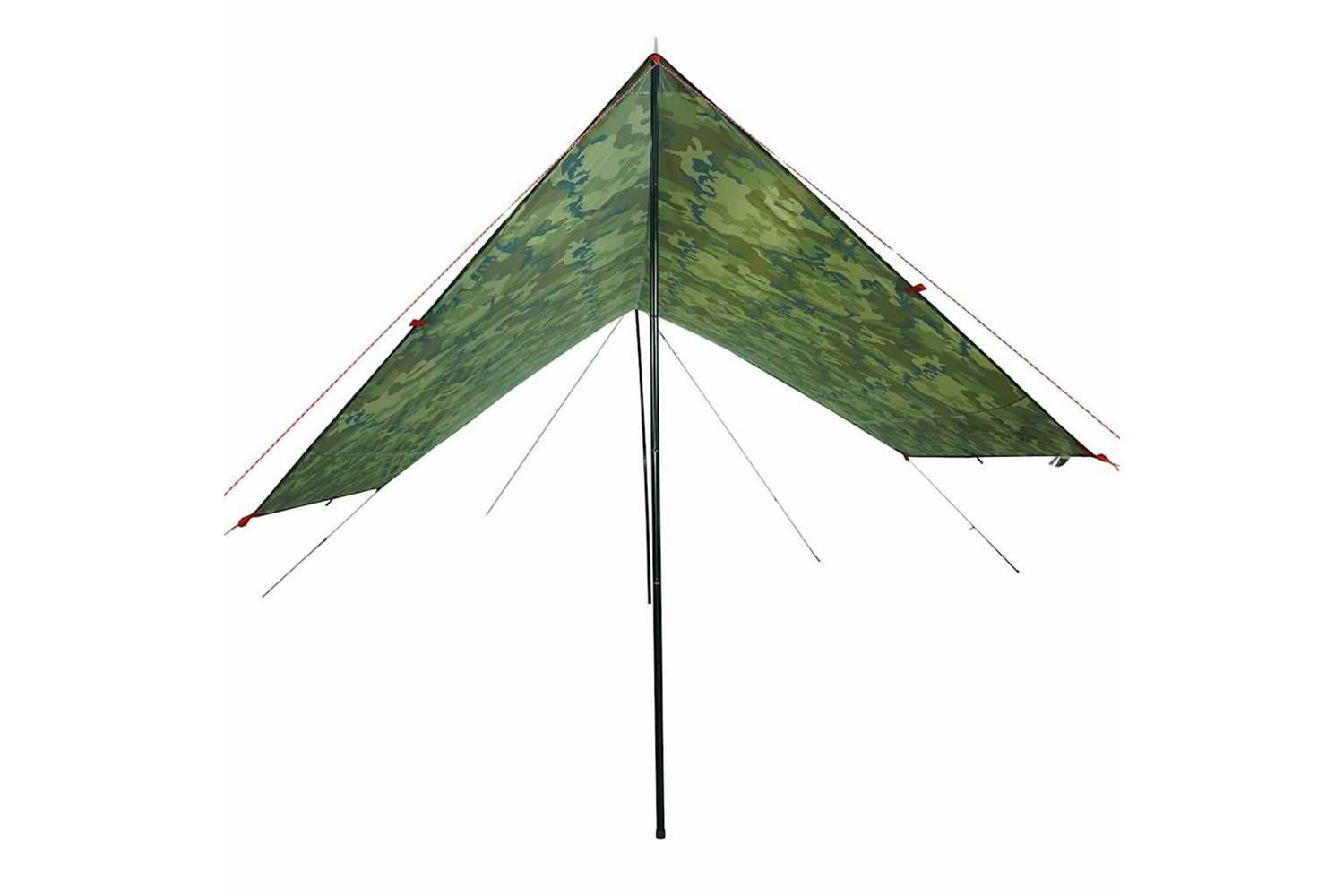 Vidaxl Camping Tarp Camouflage 438x376x212 Cm Waterproof-4