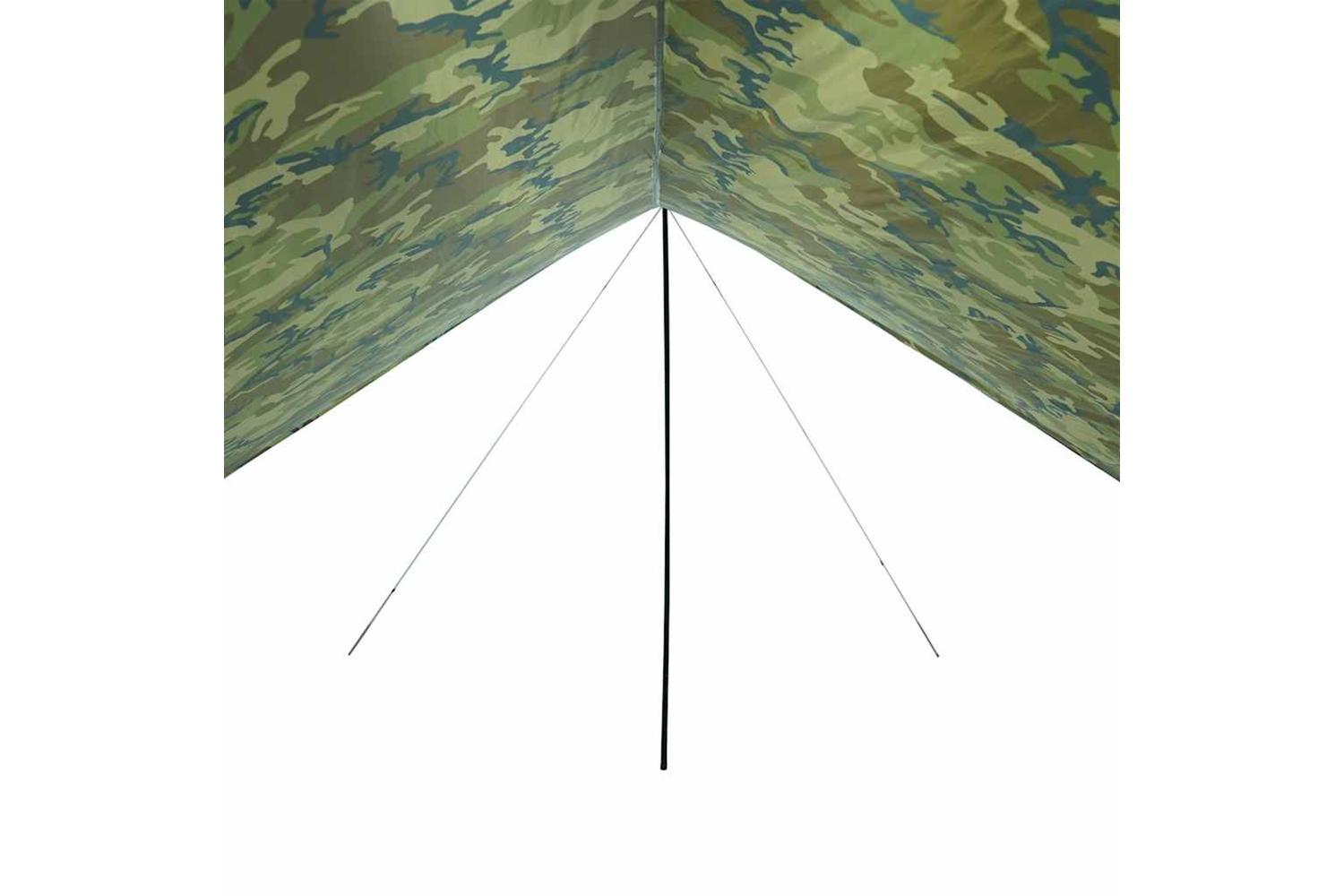 Vidaxl Camping Tarp Camouflage 438x376x212 Cm Waterproof-6