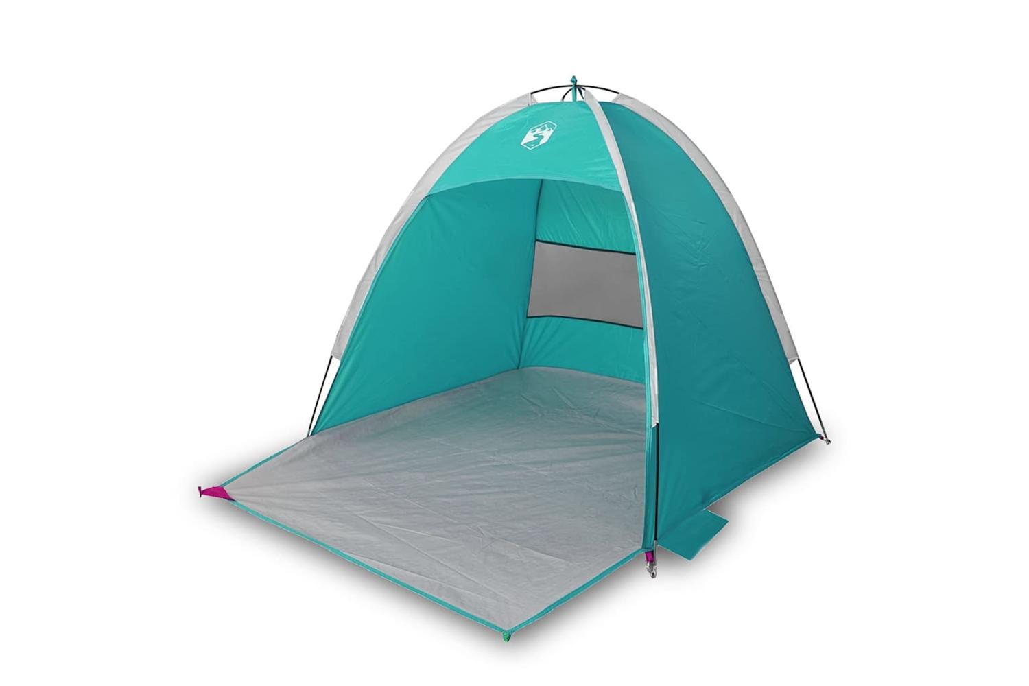 Vidaxl Beach Tent 3-person Sea Green Waterproof-2