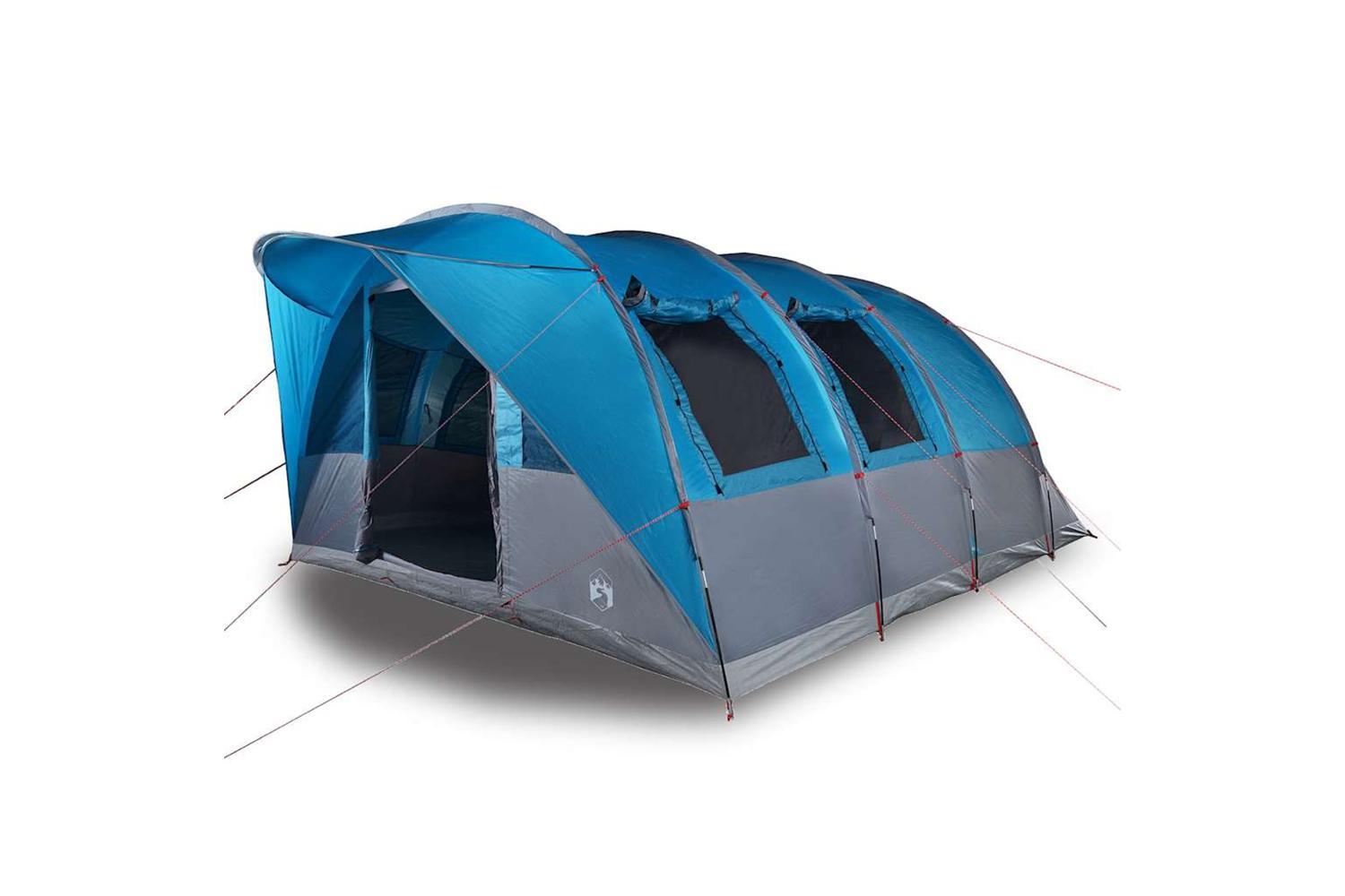 Vidaxl Camping Tent Tunnel 5-person Blue Waterproof-2