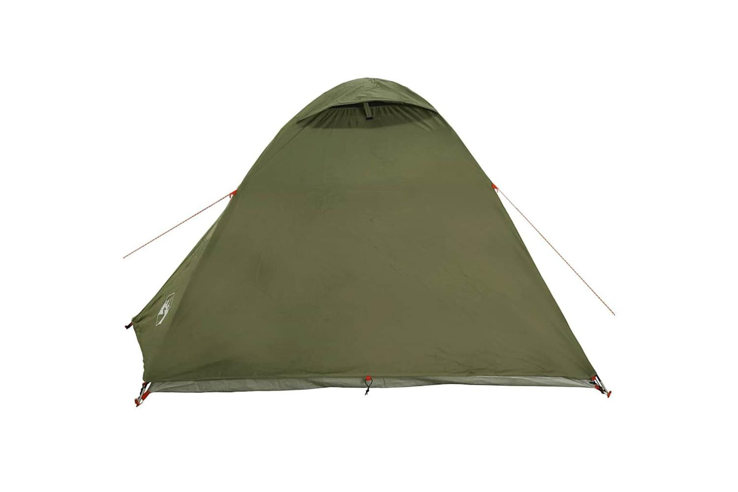 Vidaxl Camping Tent Dome 3-person Olive Green Waterproof-8