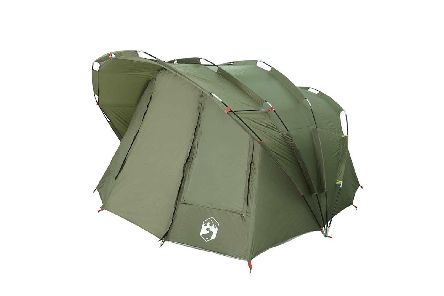 Vidaxl Fishing Tent 5-person Olive Green Waterproof-5