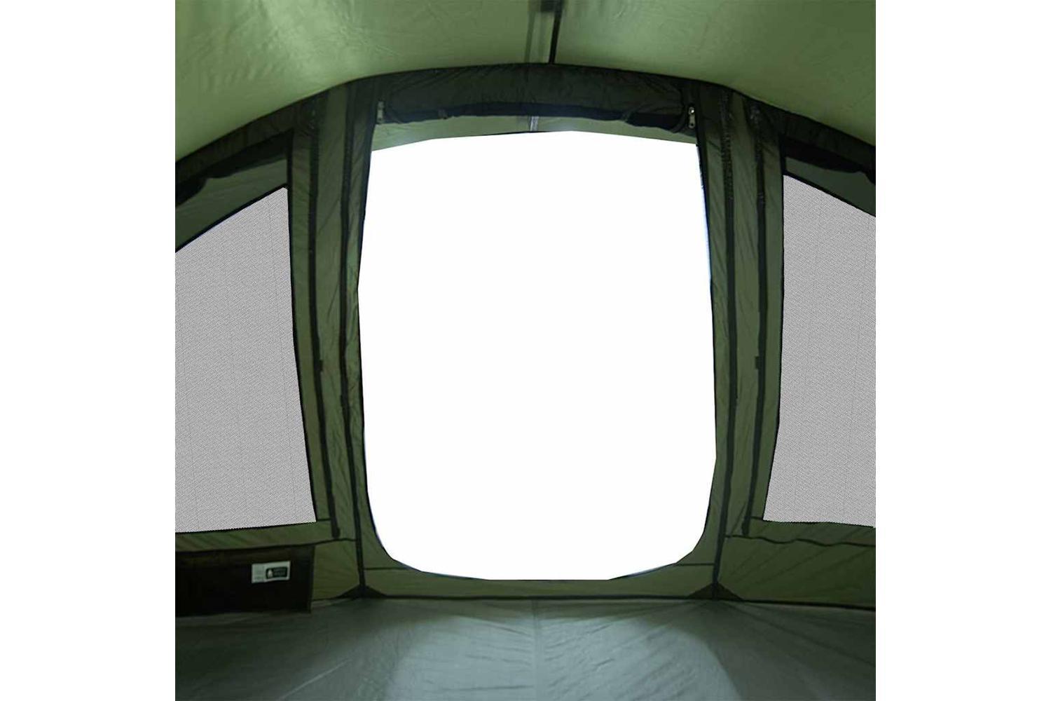 Vidaxl Fishing Tent 5-person Olive Green Waterproof-10