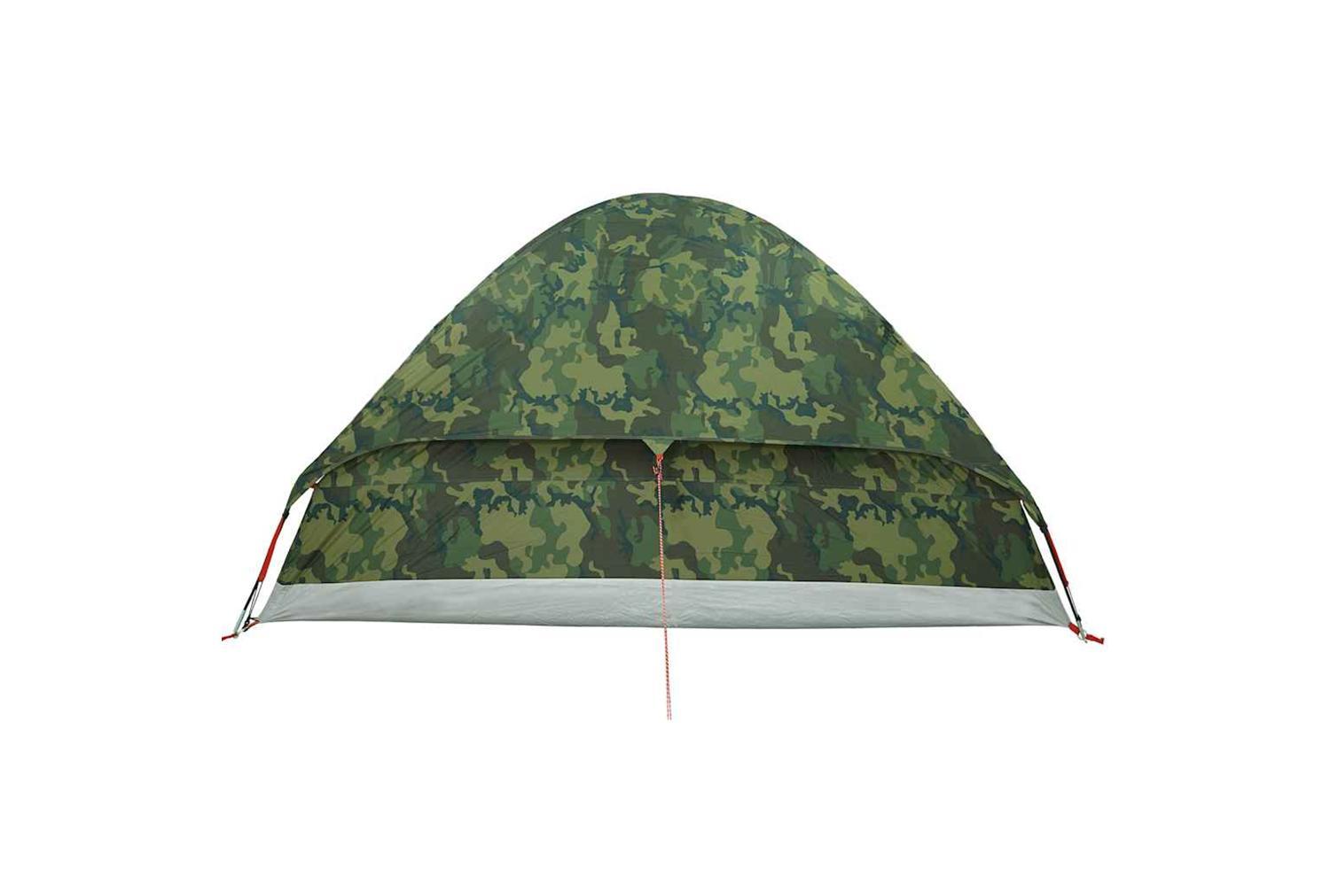 Vidaxl Camping Tent Dome 2-person Camouflage Waterproof-10