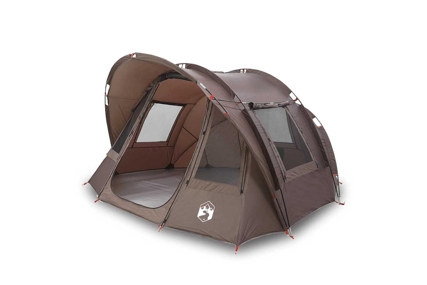 Vidaxl Fishing Tent 2-person Brown Waterproof-2