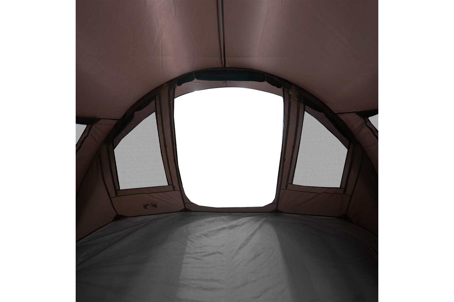 Vidaxl Fishing Tent 2-person Brown Waterproof-10