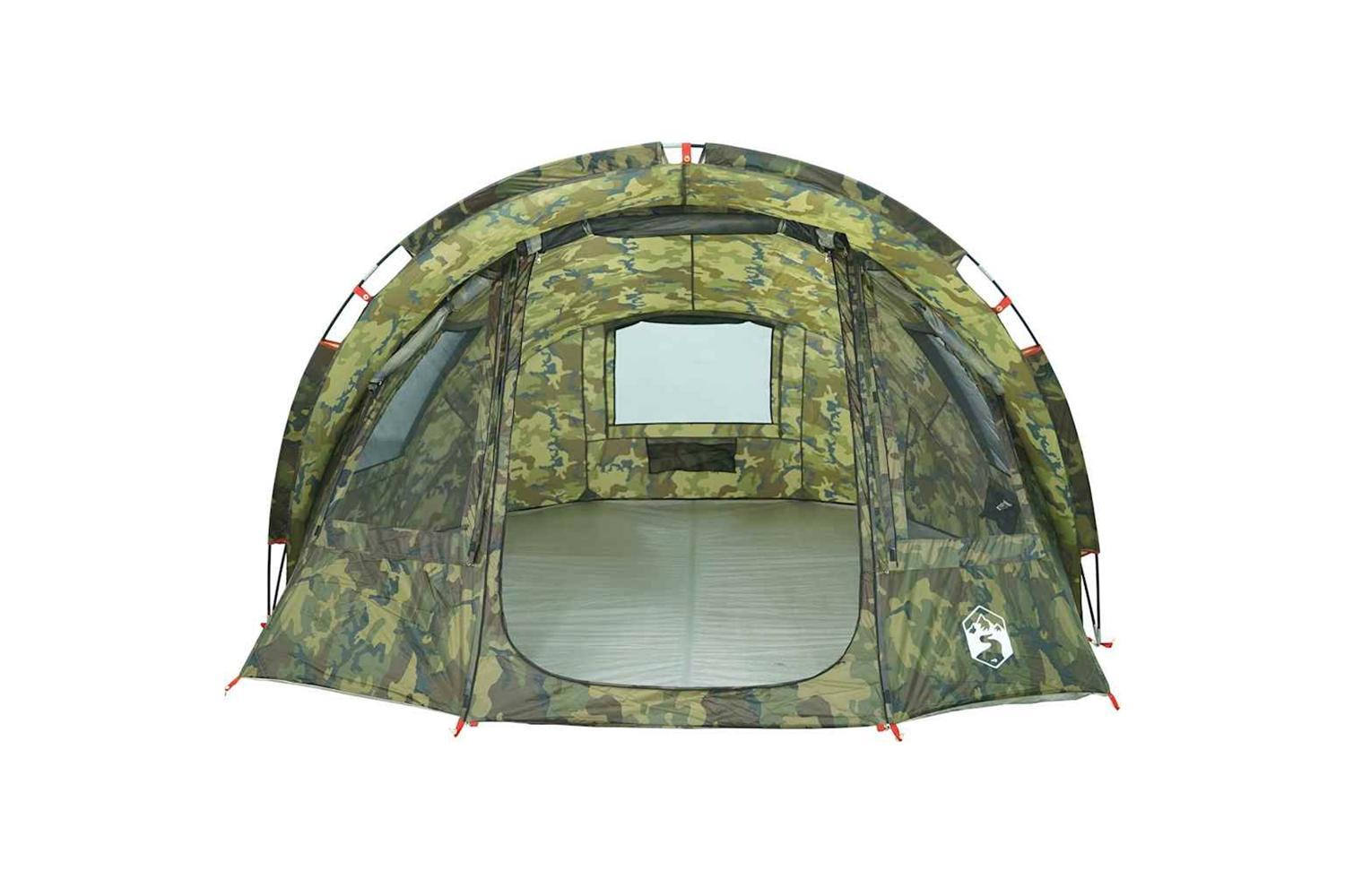 Vidaxl Fishing Tent 2-person Camouflage Waterproof-6