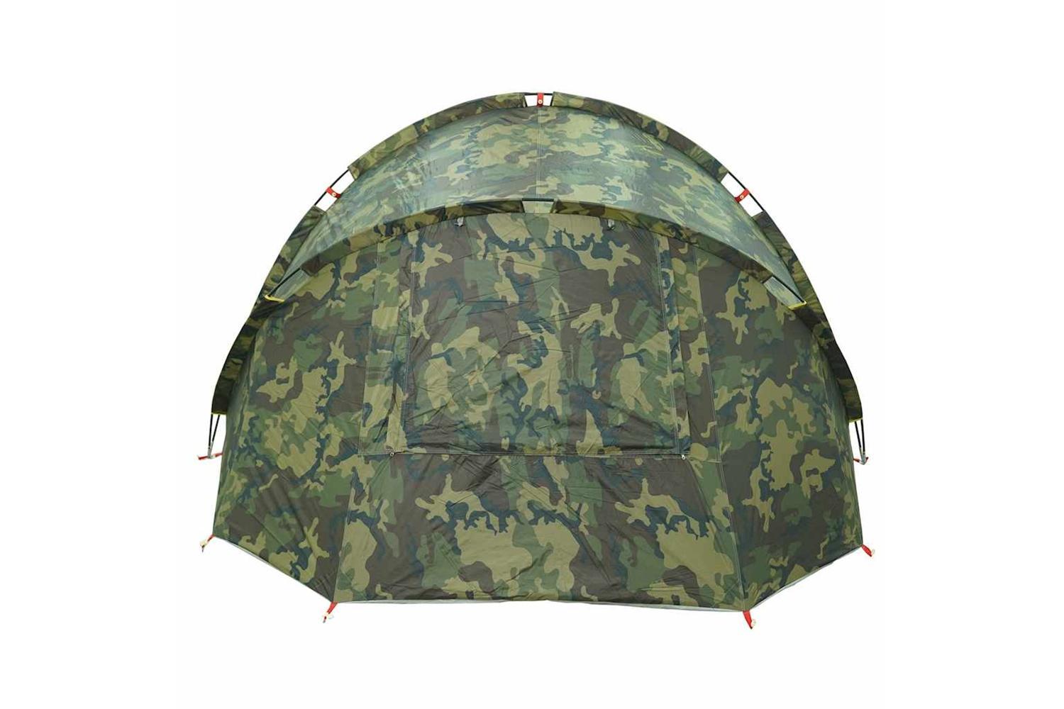 Vidaxl Fishing Tent 2-person Camouflage Waterproof-9