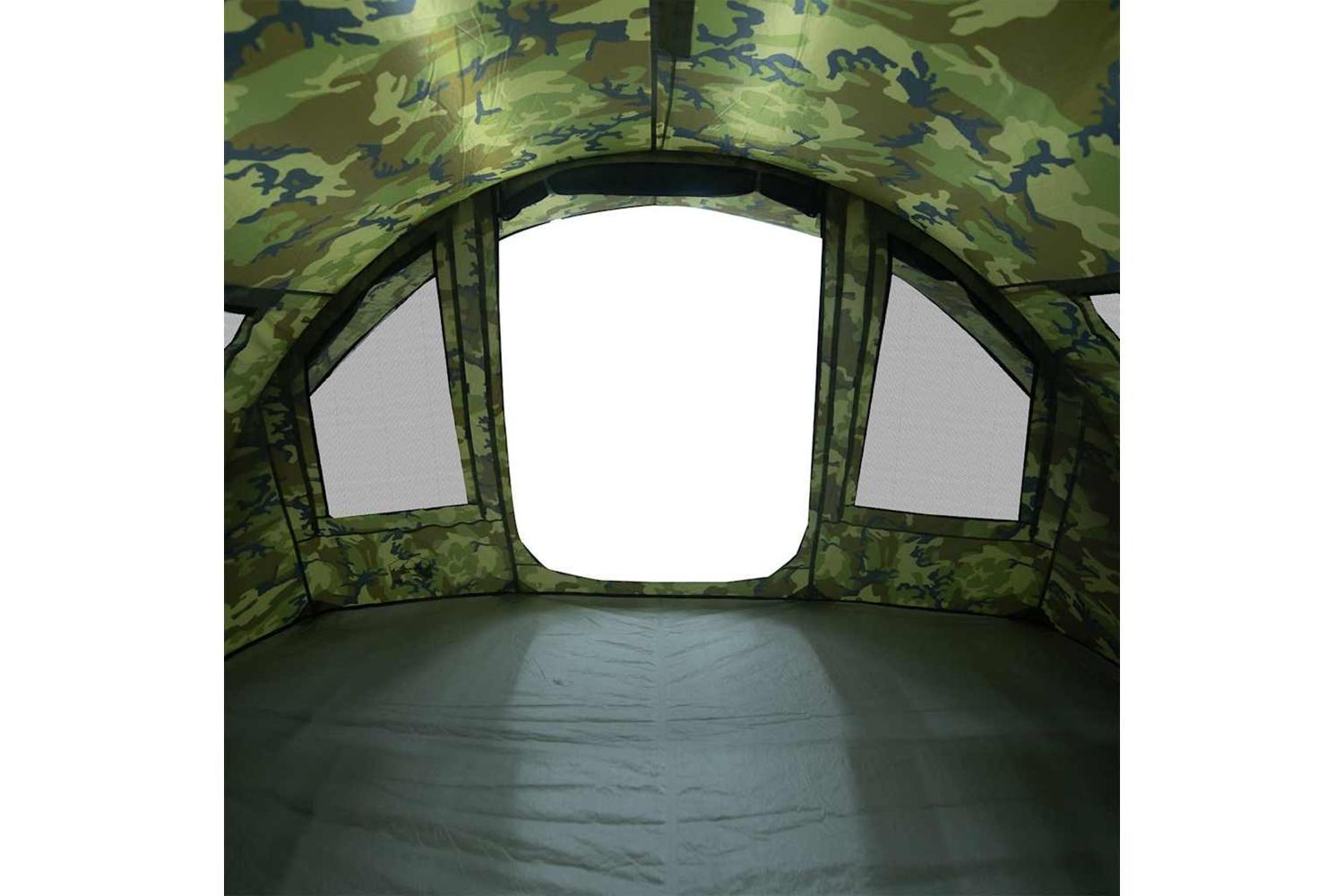 Vidaxl Fishing Tent 2-person Camouflage Waterproof-10