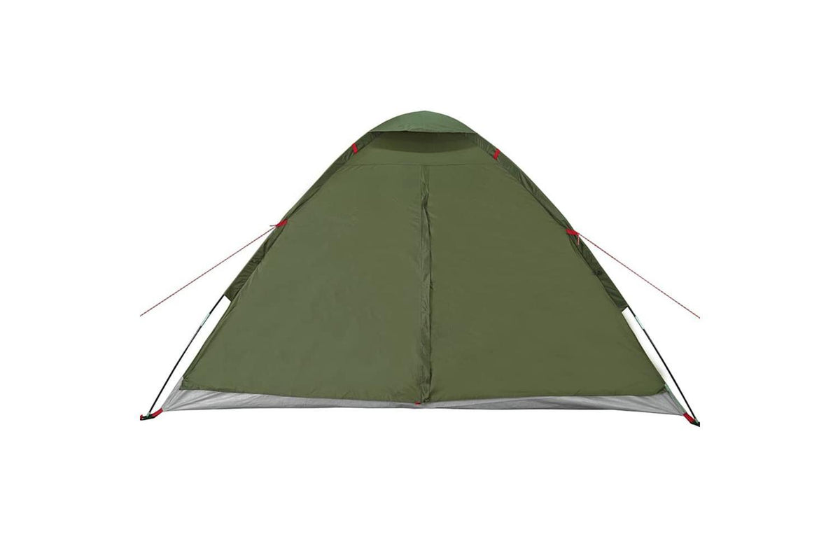 Vidaxl Camping Tent Dome 4-person Olive Green Waterproof-7