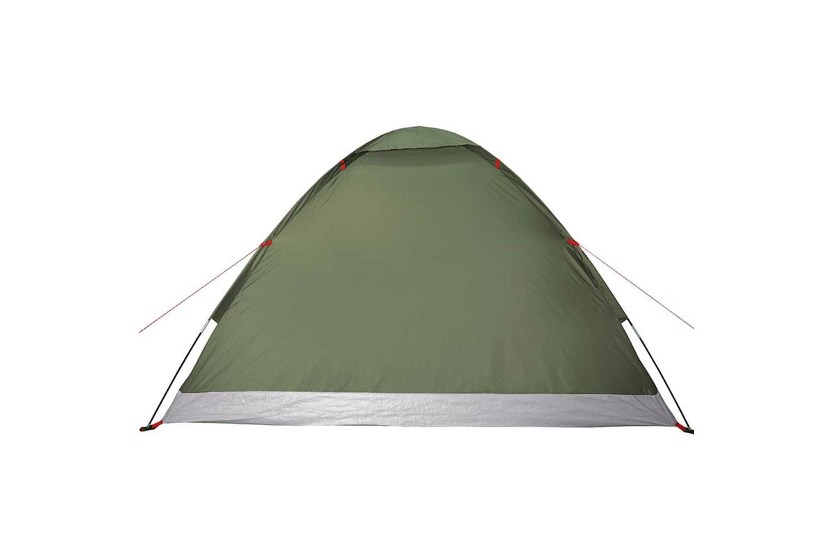 Vidaxl Camping Tent Dome 4-person Olive Green Waterproof-9