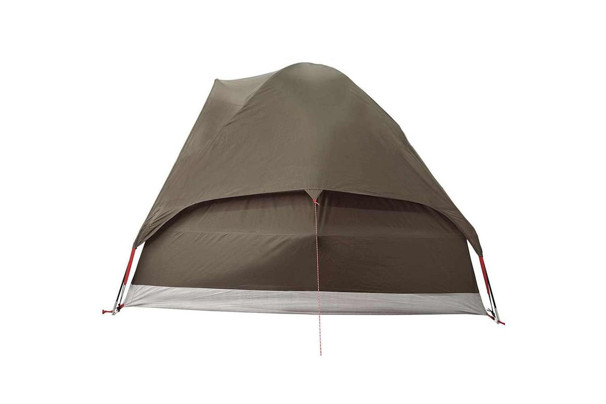 Vidaxl Camping Tent Dome 4-person Brown Waterproof-9