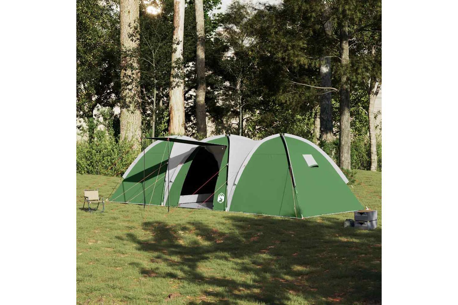 Vidaxl Family Tent Dome 8-person Green Waterproof-3