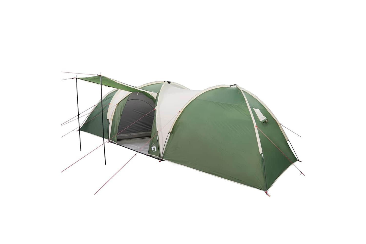 Vidaxl Family Tent Dome 8-person Green Waterproof-4