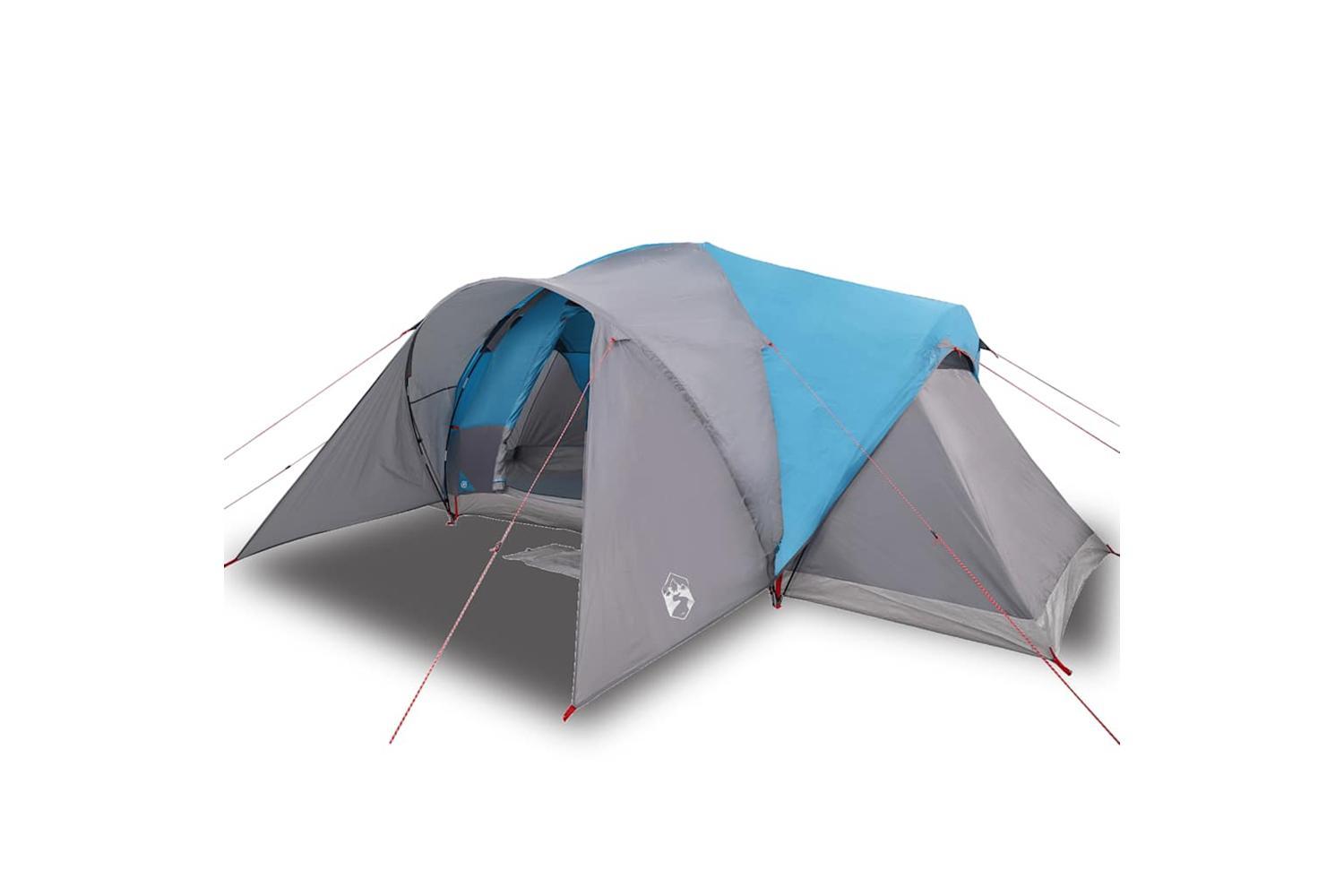 Vidaxl Family Tent Dome 6-person Blue Waterproof-2