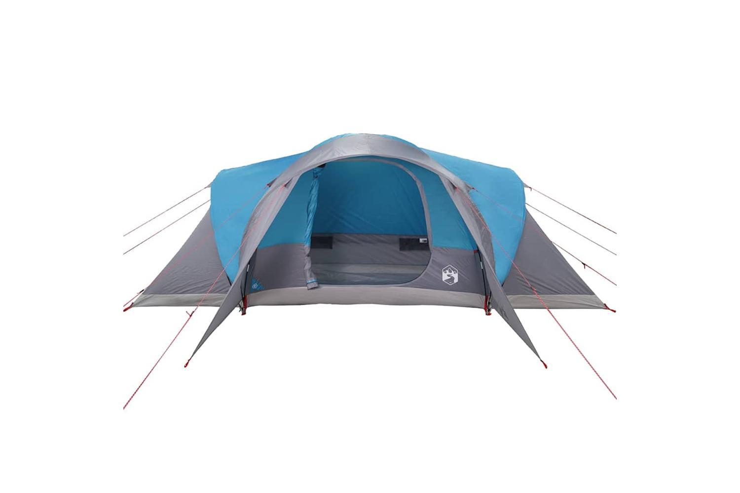 Vidaxl Family Tent Dome 6-person Blue Waterproof-6