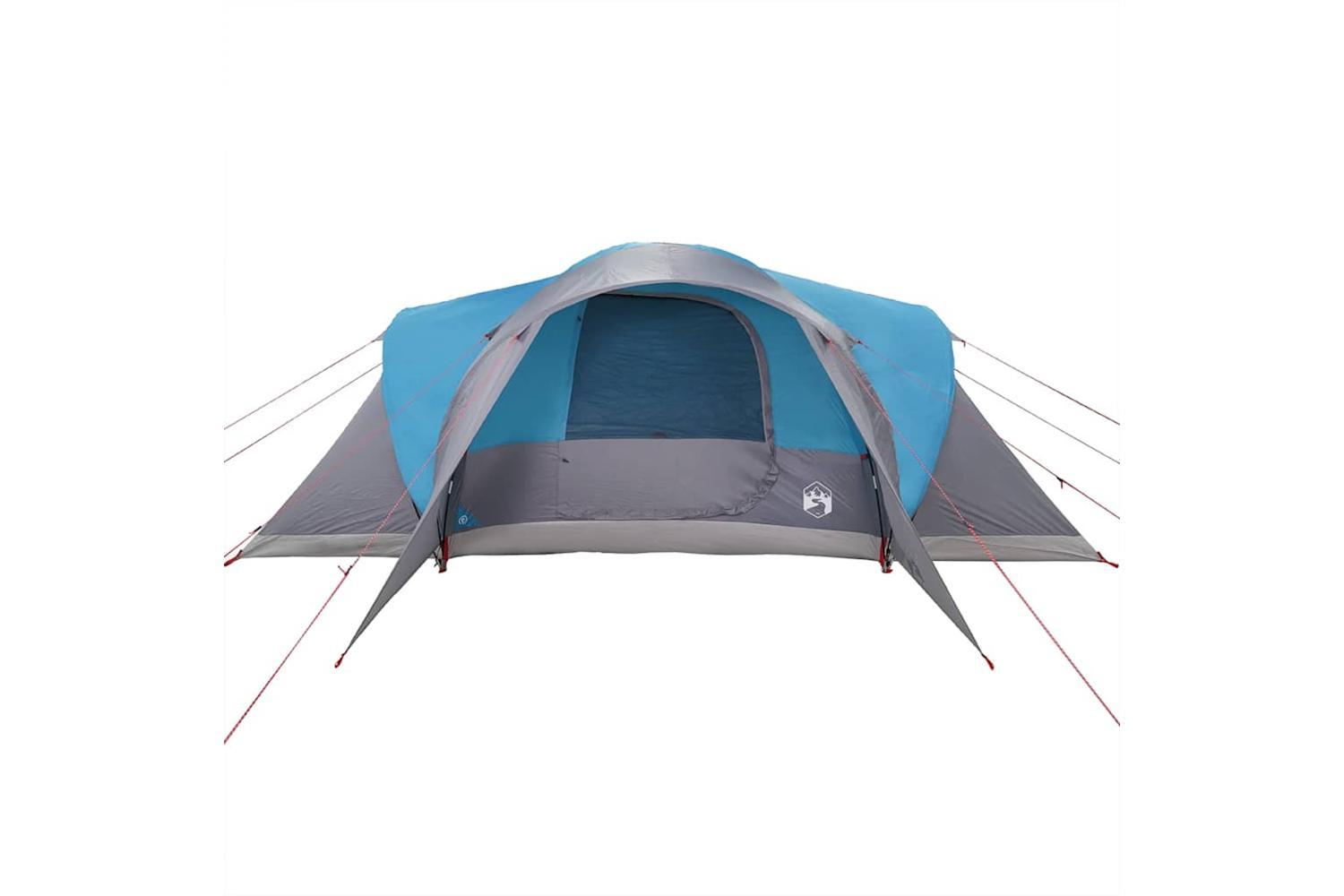 Vidaxl Family Tent Dome 6-person Blue Waterproof-7