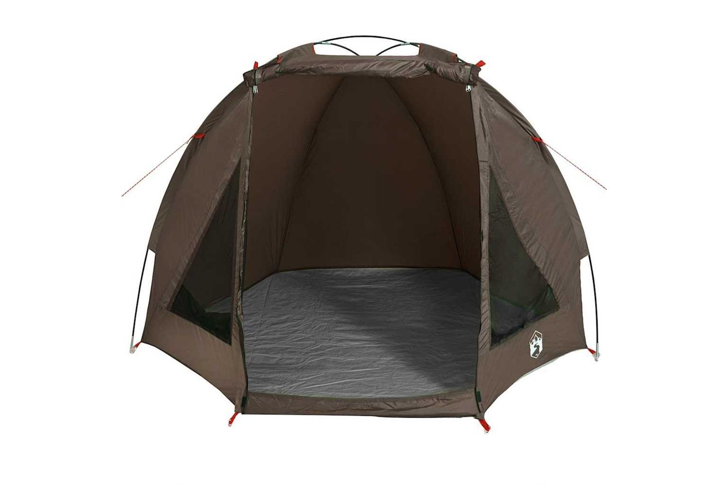 Vidaxl Fishing Tent Brown Waterproof-6
