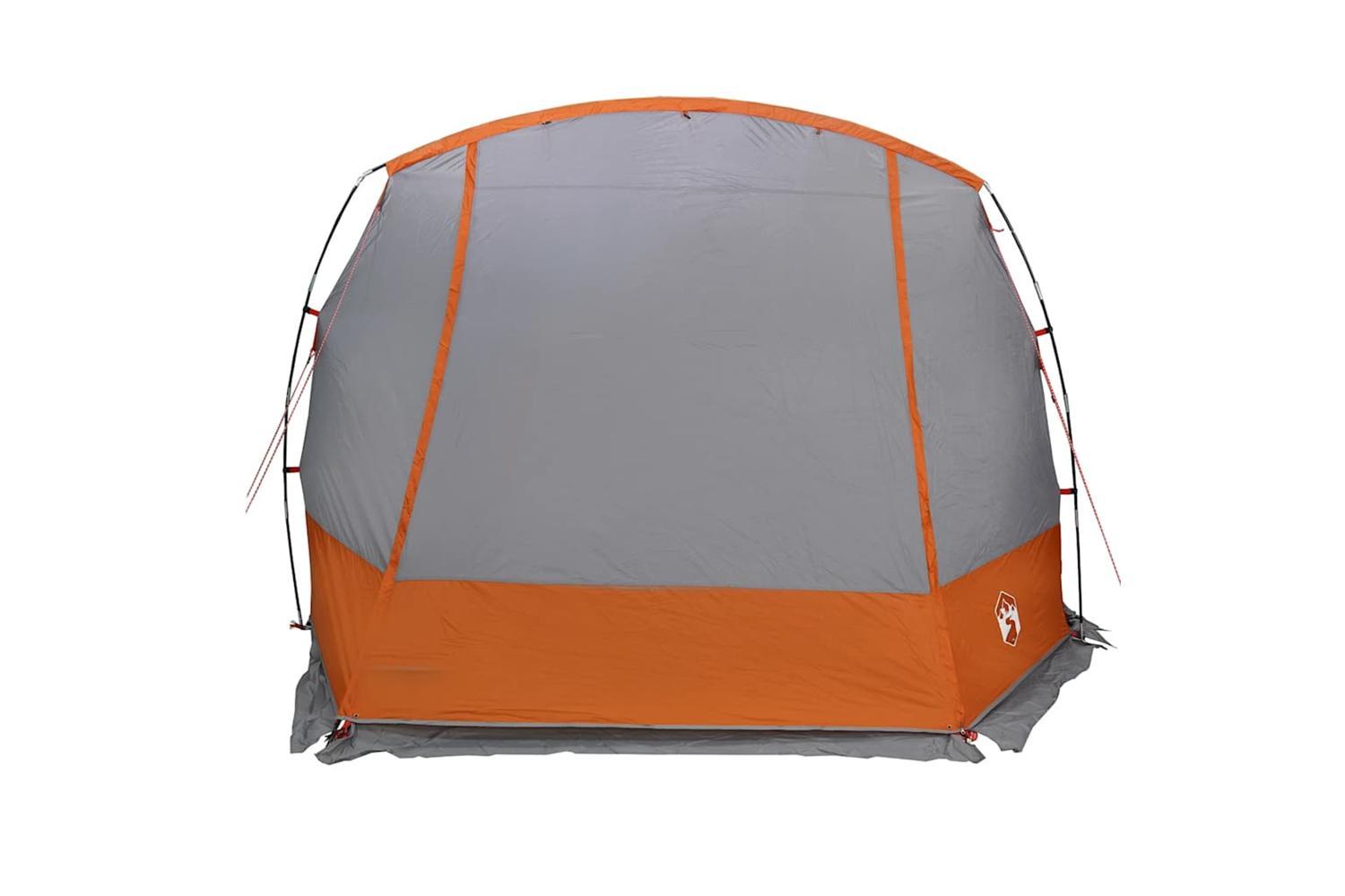 Vidaxl Car Tent Grey And Orange Waterproof-6