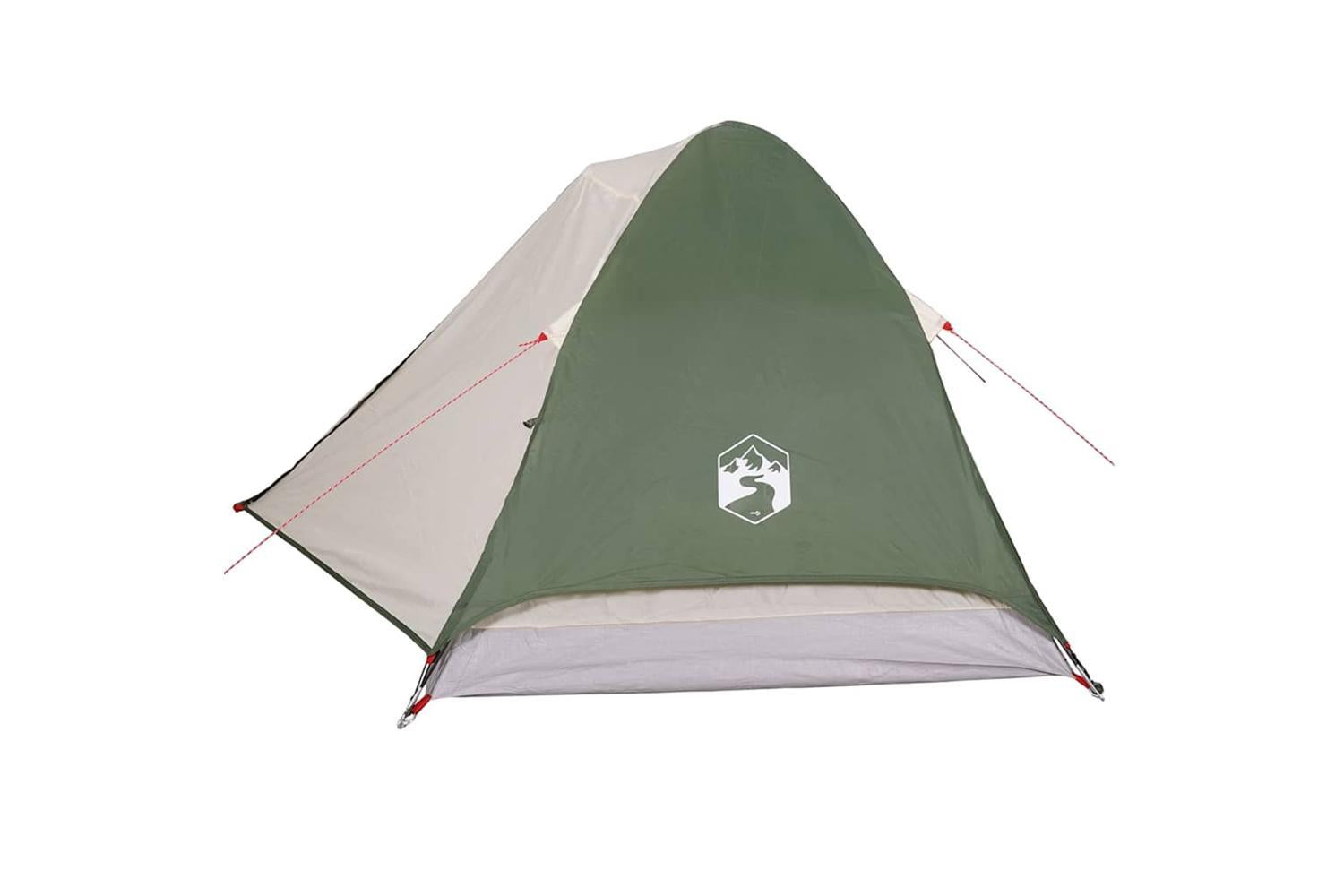 Vidaxl Camping Tent Dome 4-person Green Waterproof-8