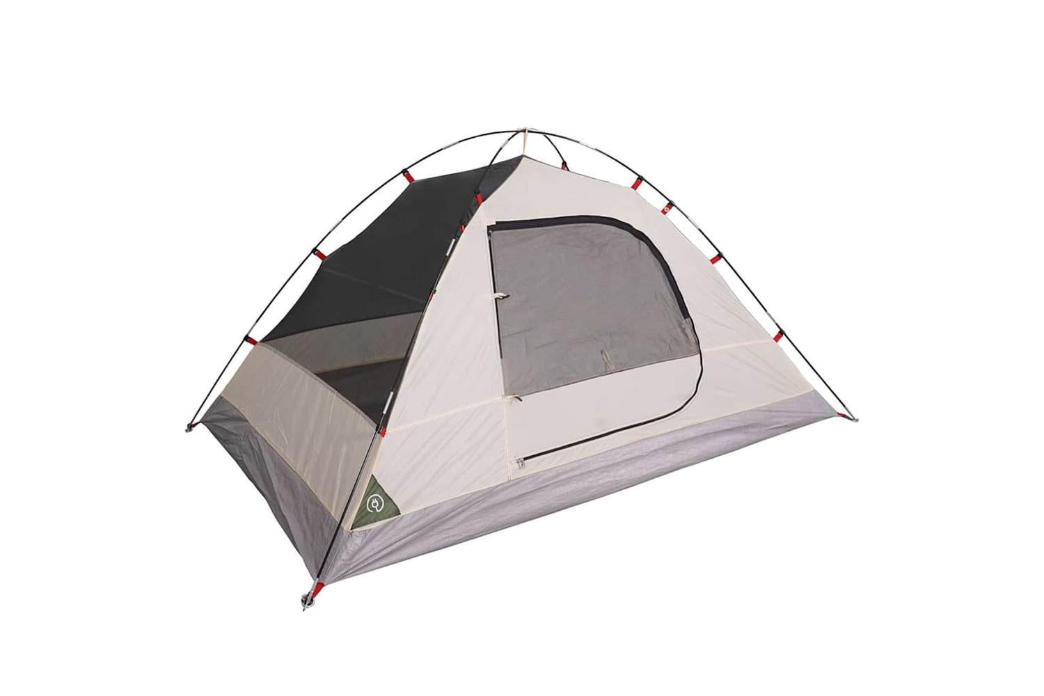 Vidaxl Camping Tent Dome 4-person Green Waterproof-10