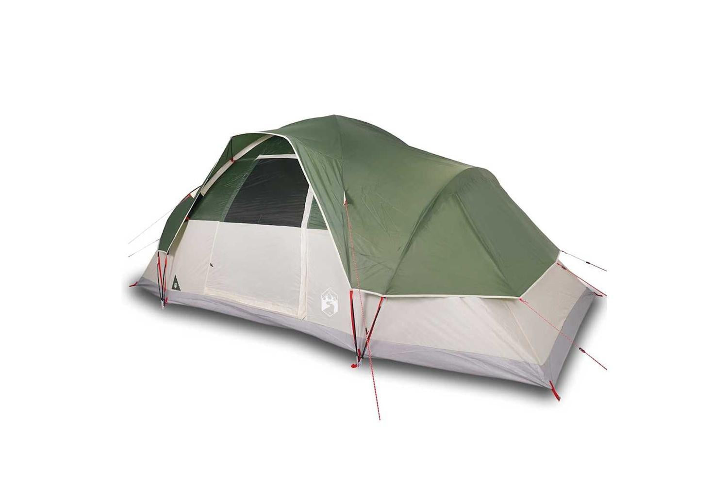 Vidaxl Family Tent Dome 9-person Green Waterproof