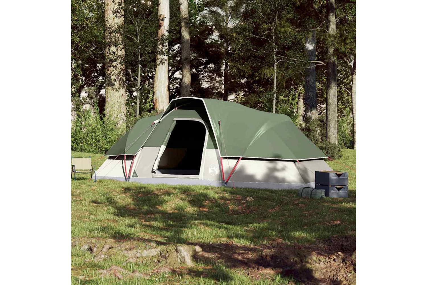 Vidaxl Family Tent Dome 9-person Green Waterproof-3