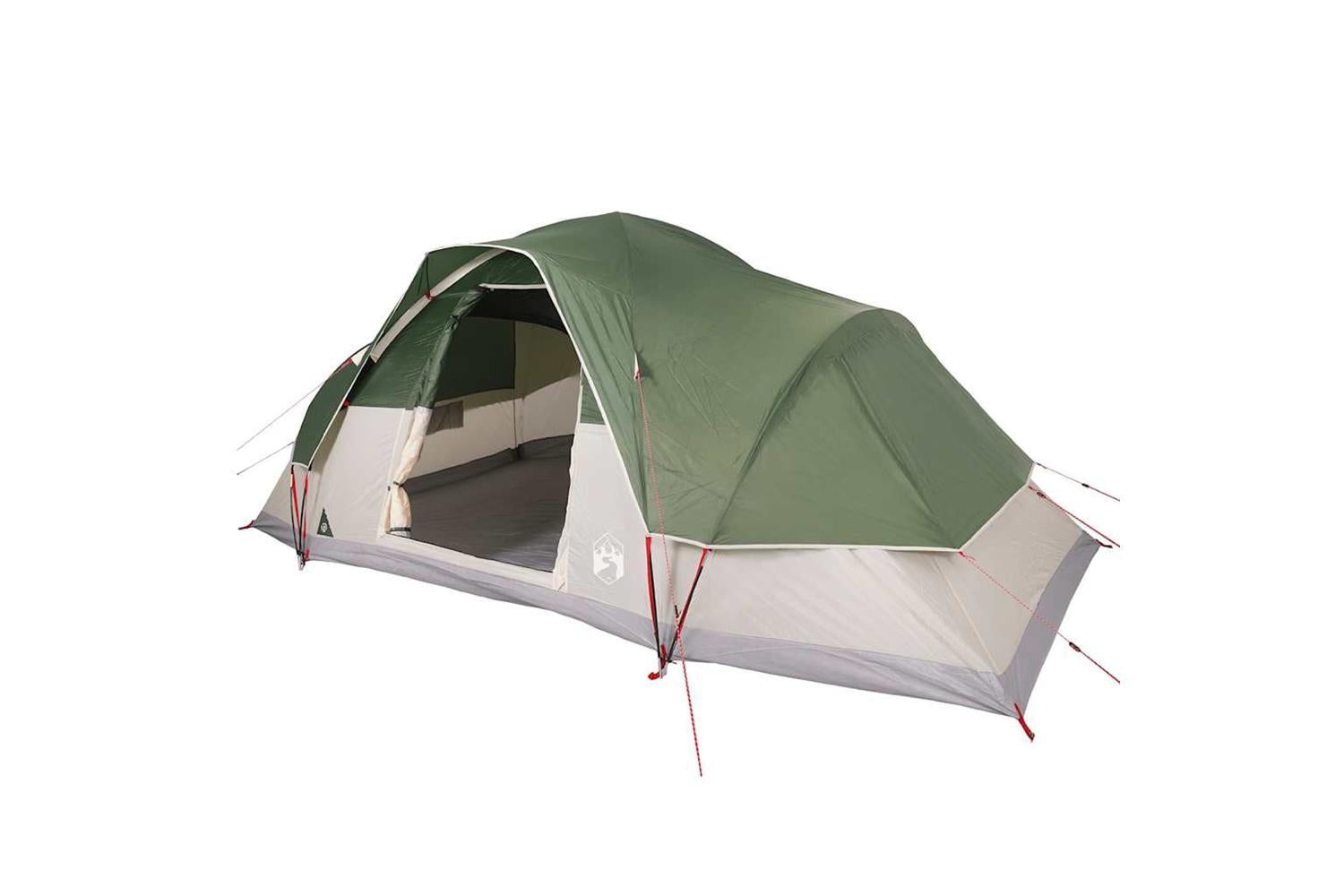 Vidaxl Family Tent Dome 9-person Green Waterproof-5