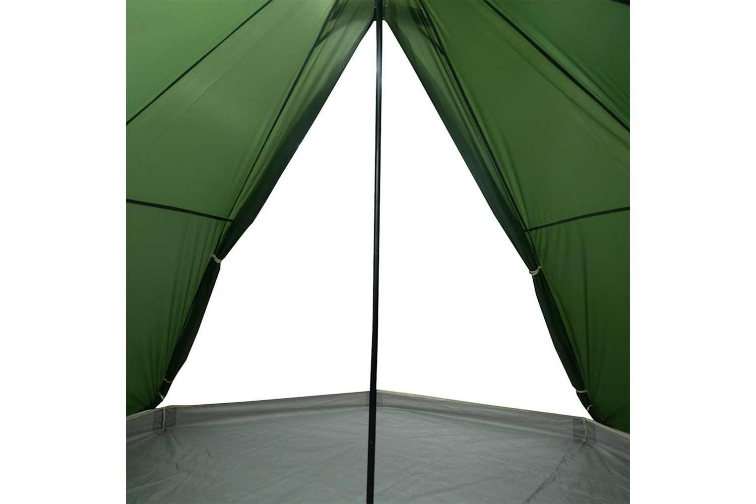 Vidaxl Family Tent Tipi 8-person Green Waterproof-7