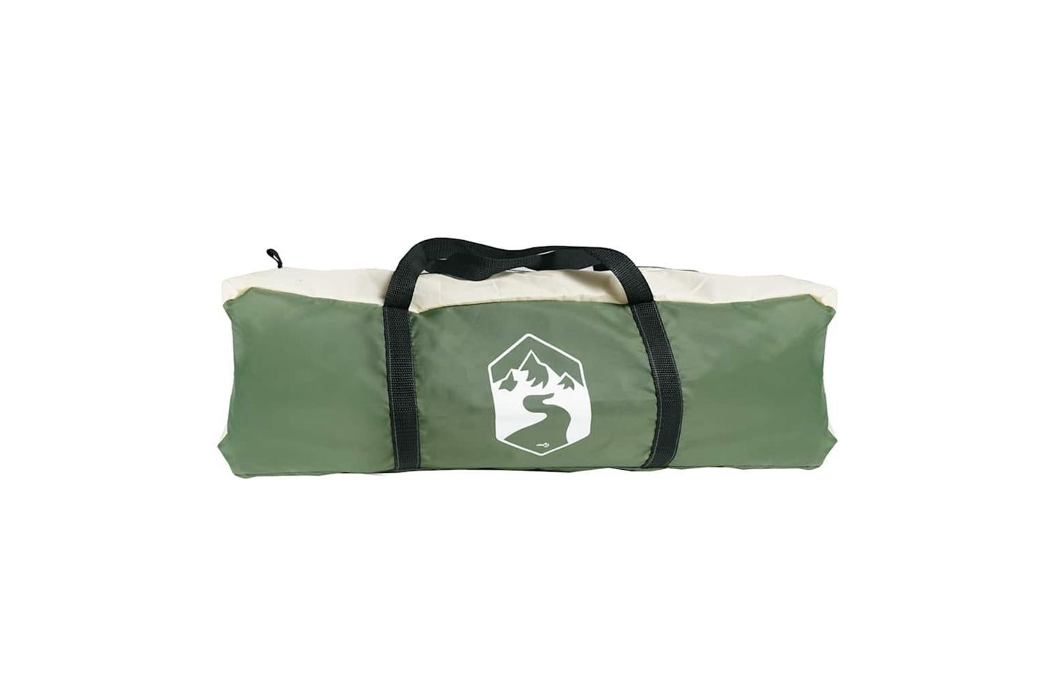 Vidaxl Family Tent Tipi 8-person Green Waterproof-10