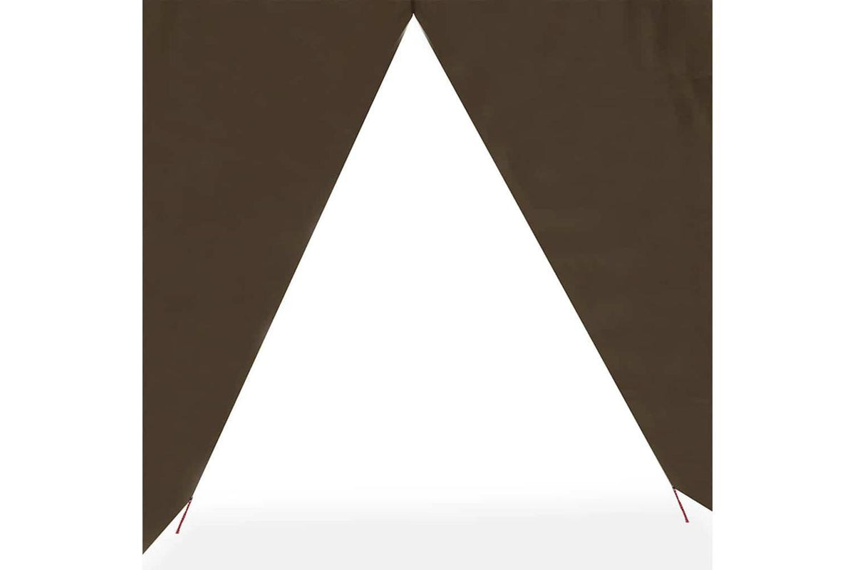 Vidaxl Camping Tarp Brown 406x306 Cm Waterproof-6