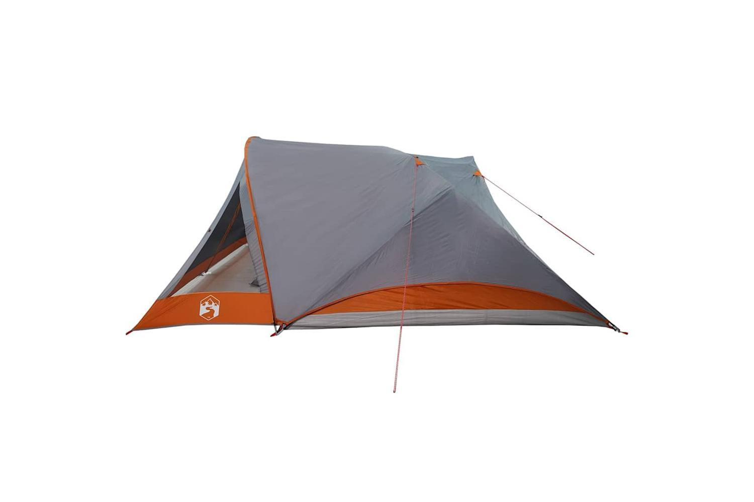 Vidaxl Family Tent Cabin 6-person Grey Waterproof-9