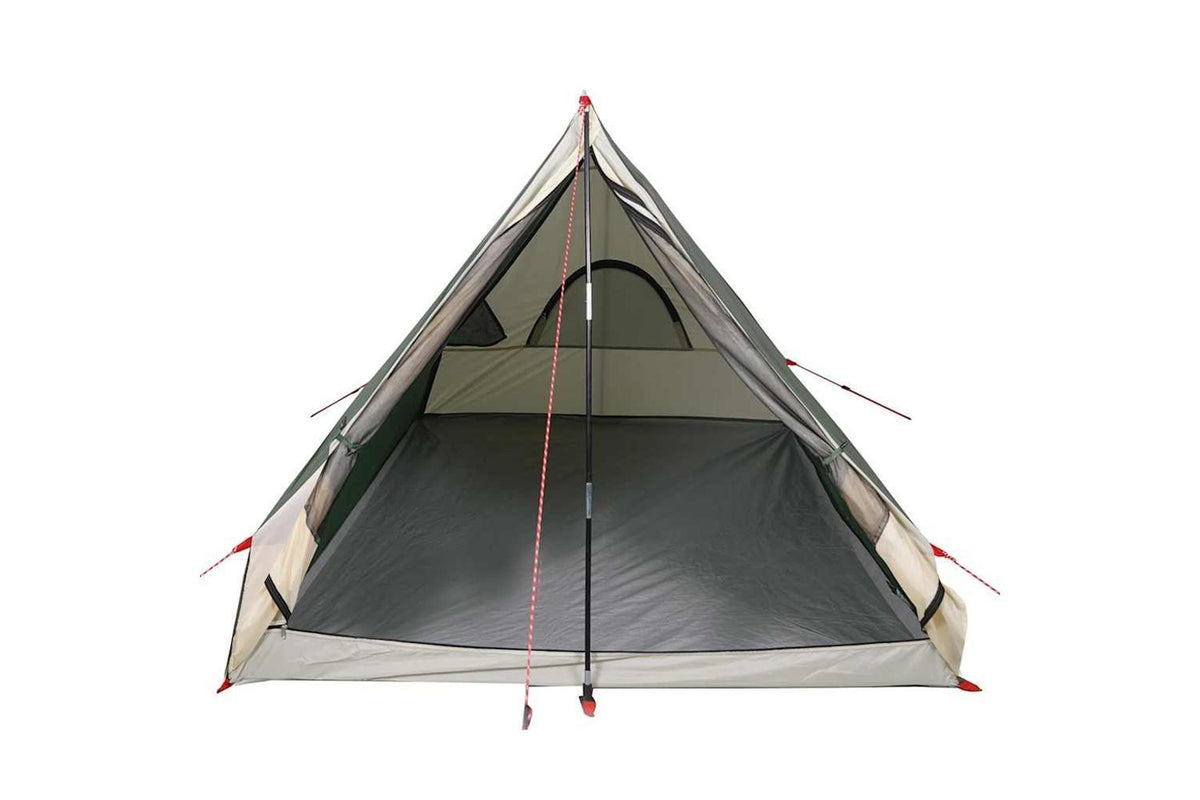 Vidaxl Camping Tent A-frame 2-person Green Waterproof-5