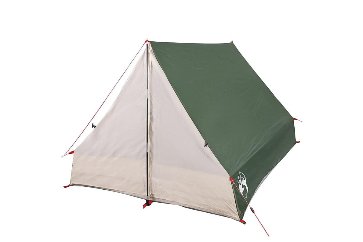 Vidaxl Camping Tent A-frame 2-person Green Waterproof-6