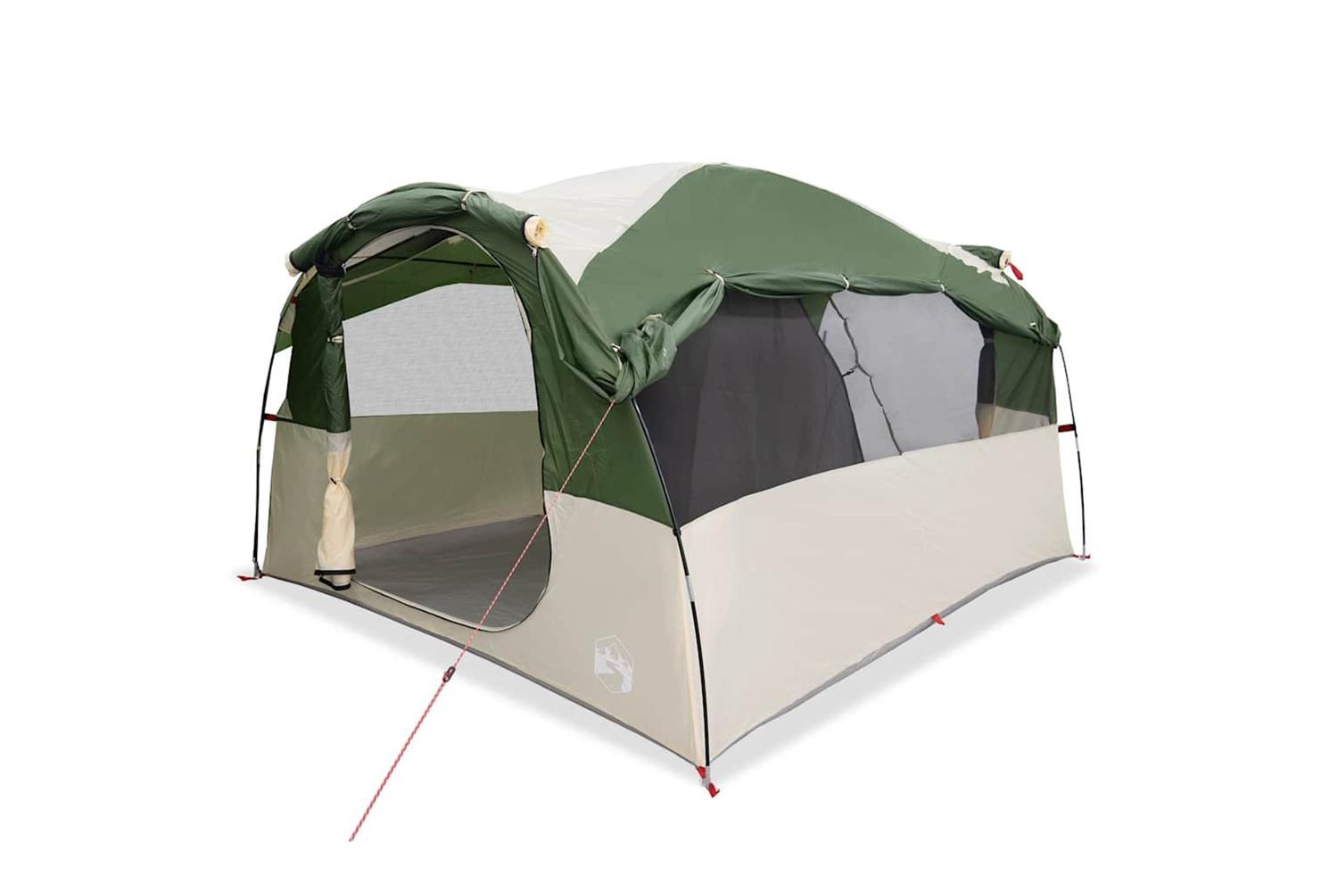 Vidaxl Family Tent Tunnel 6-person Green Waterproof-2